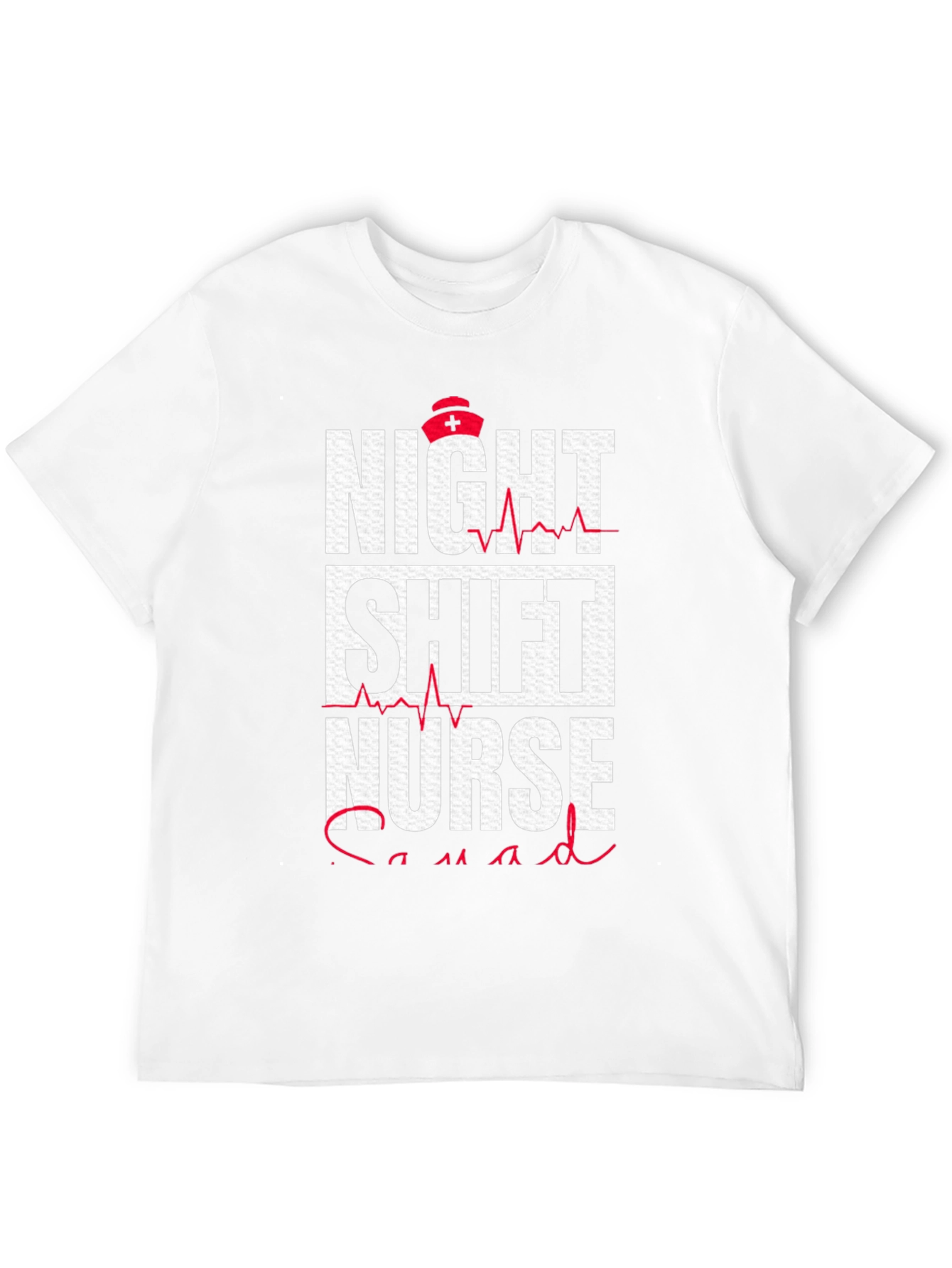 Night Shift Nurse Squad Graphic T-Shirt