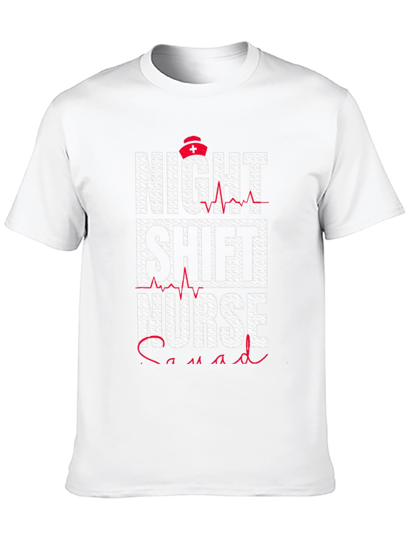 Night Shift Nurse Squad Graphic T-Shirt