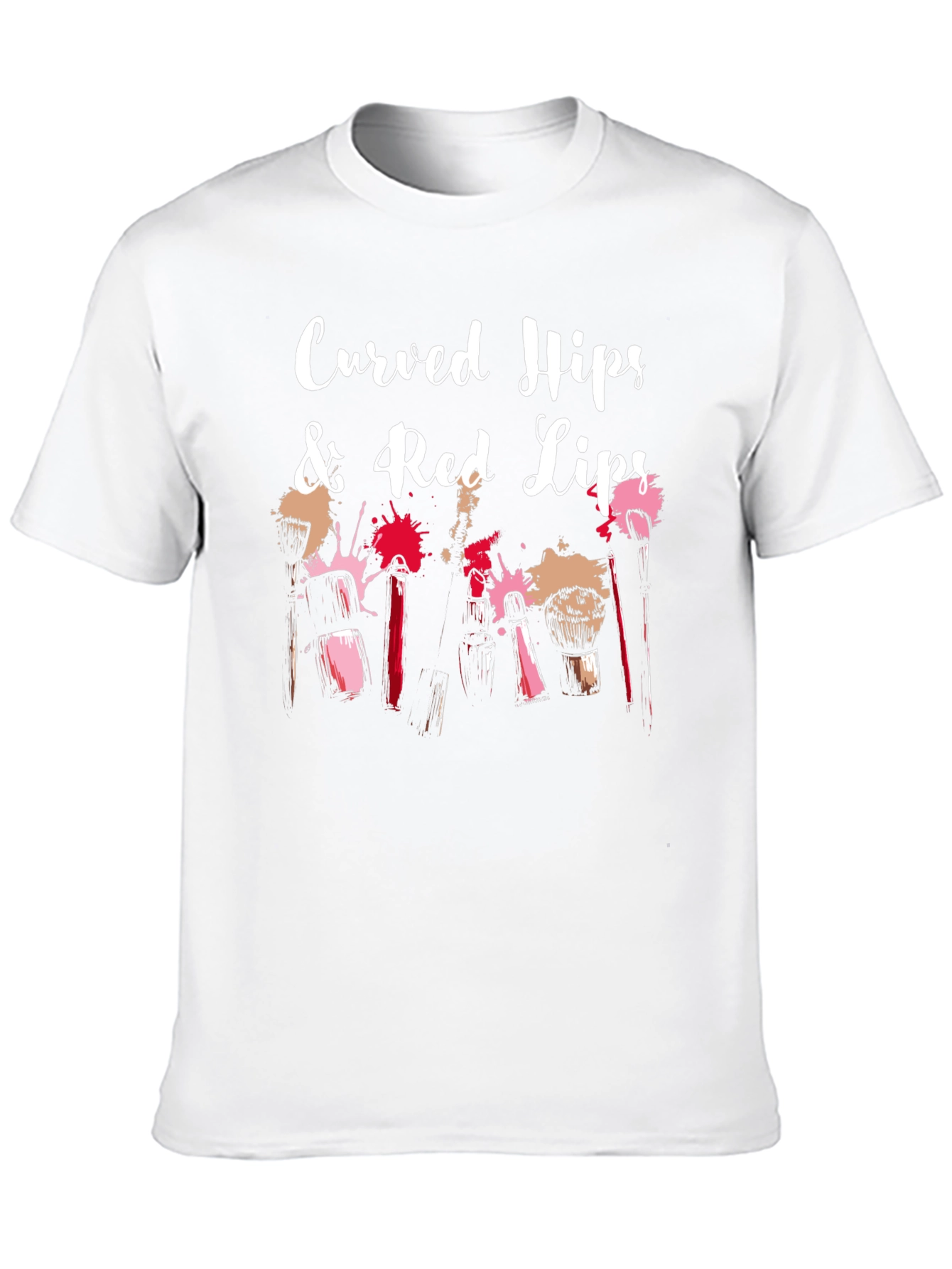 Curved Hips & Red Lips Graphic Tee