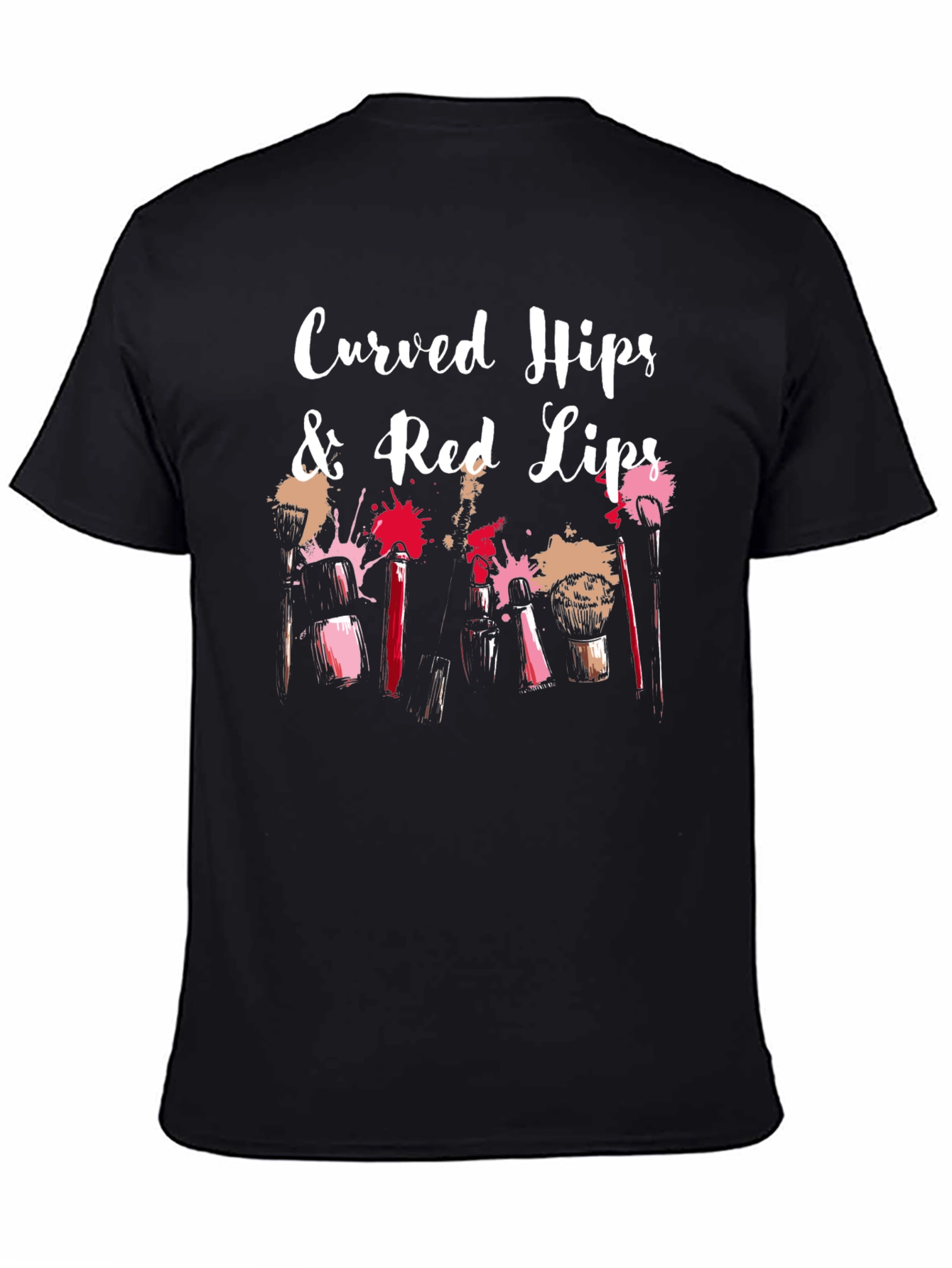 Curved Hips & Red Lips Graphic Tee