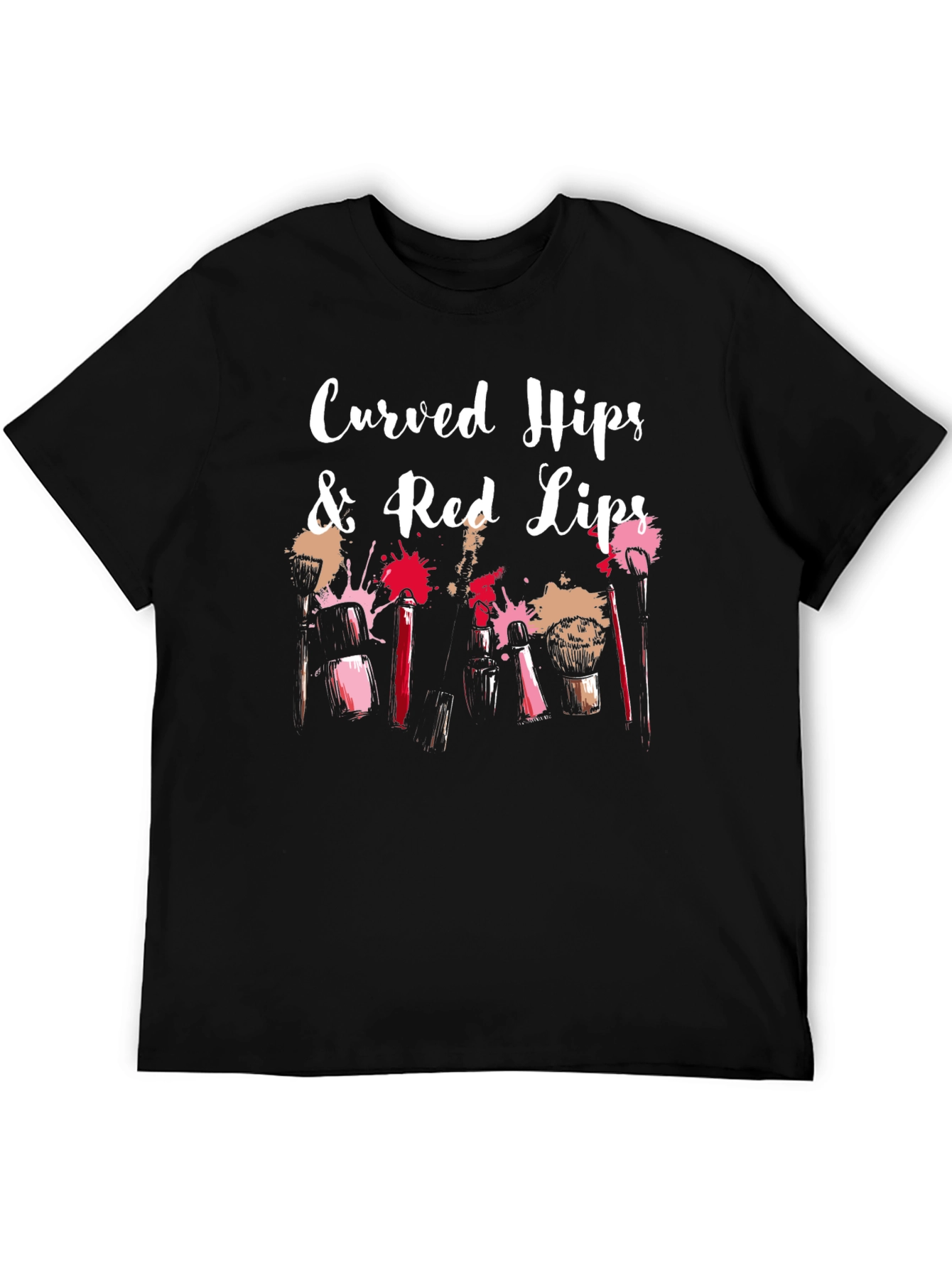 Curved Hips & Red Lips Graphic Tee