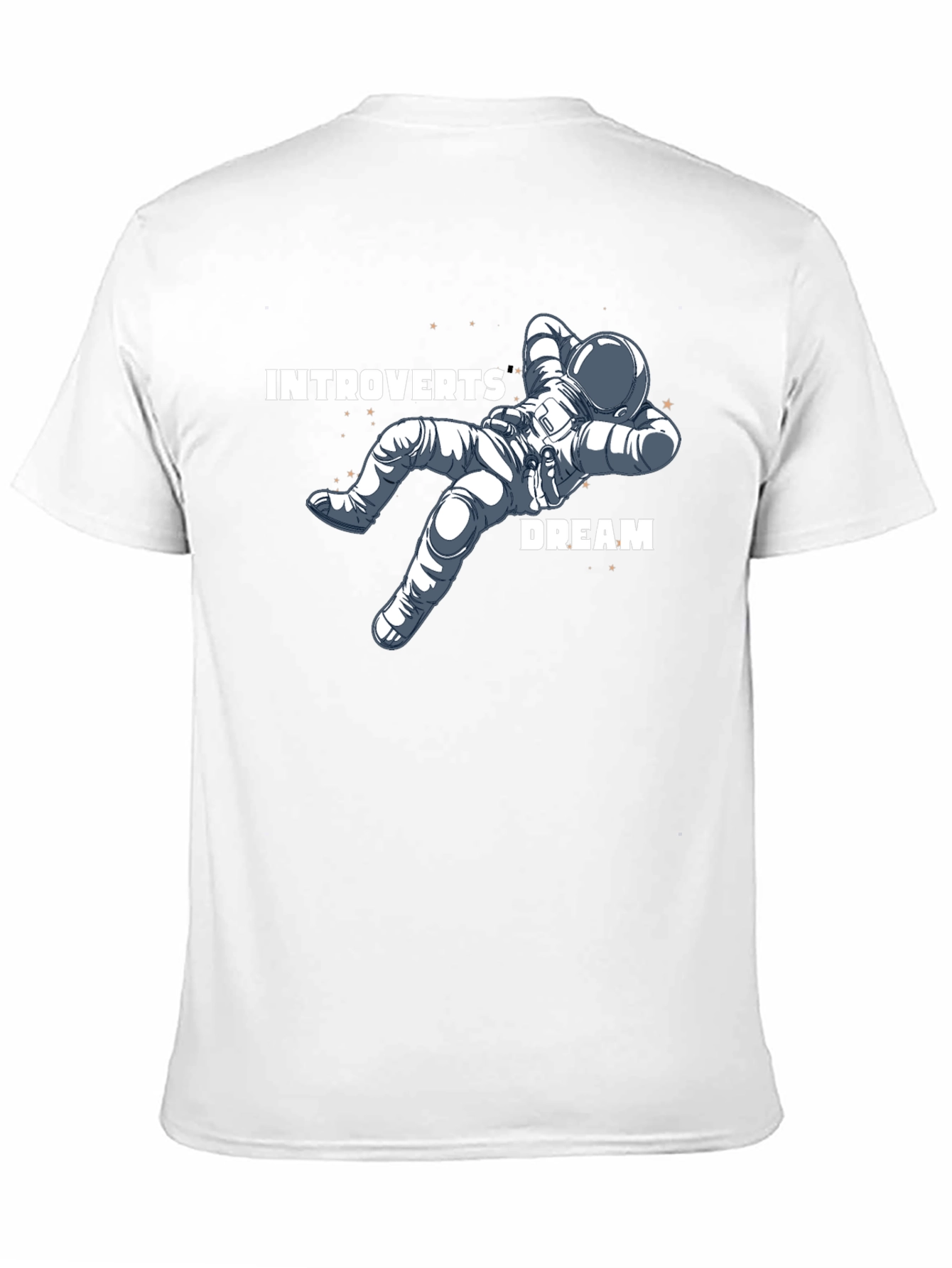 Introverts Dream Relaxing Astronaut T-Shirt