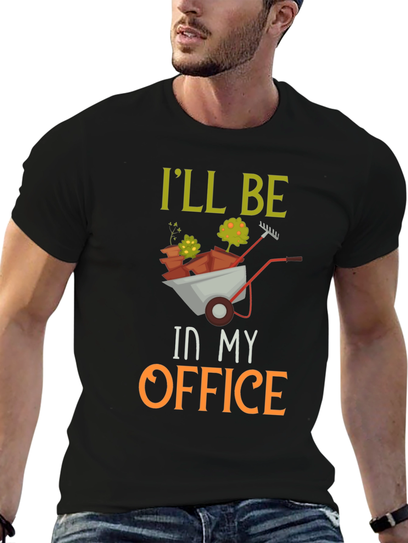 Gardeners T-Shirt: Ill Be In My Office