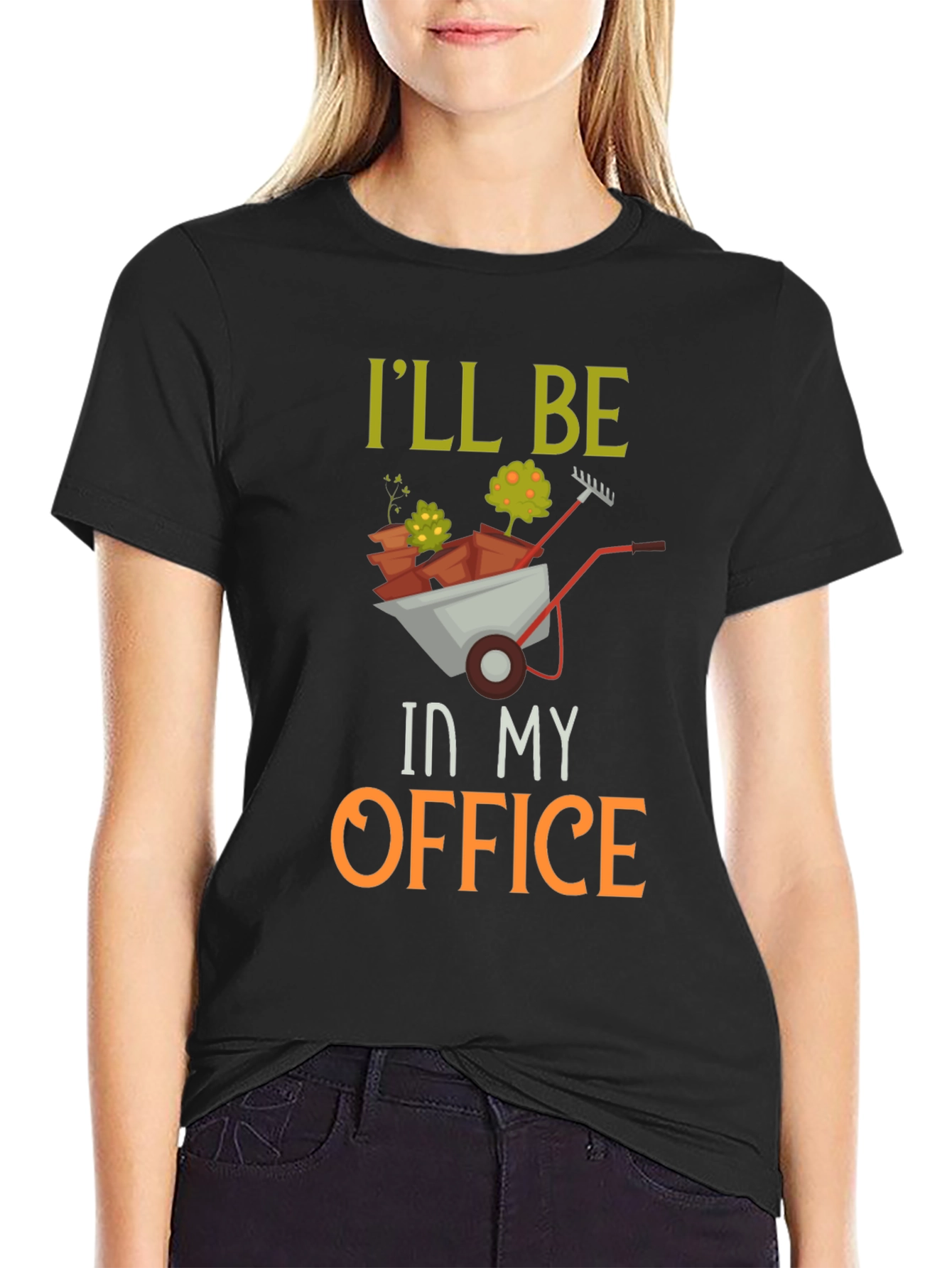 Gardeners T-Shirt: Ill Be In My Office