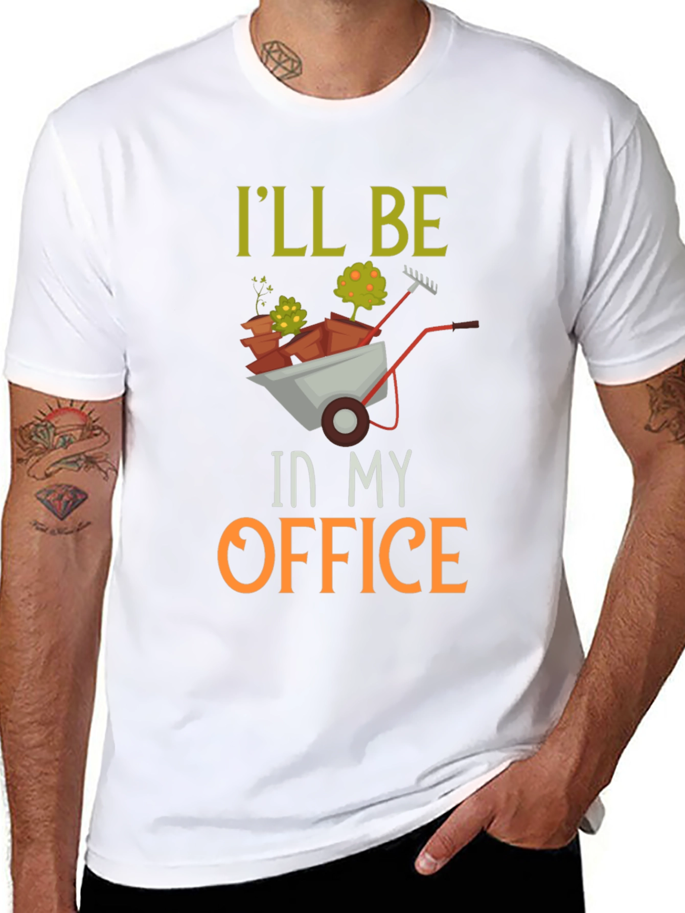 Gardeners T-Shirt: Ill Be In My Office