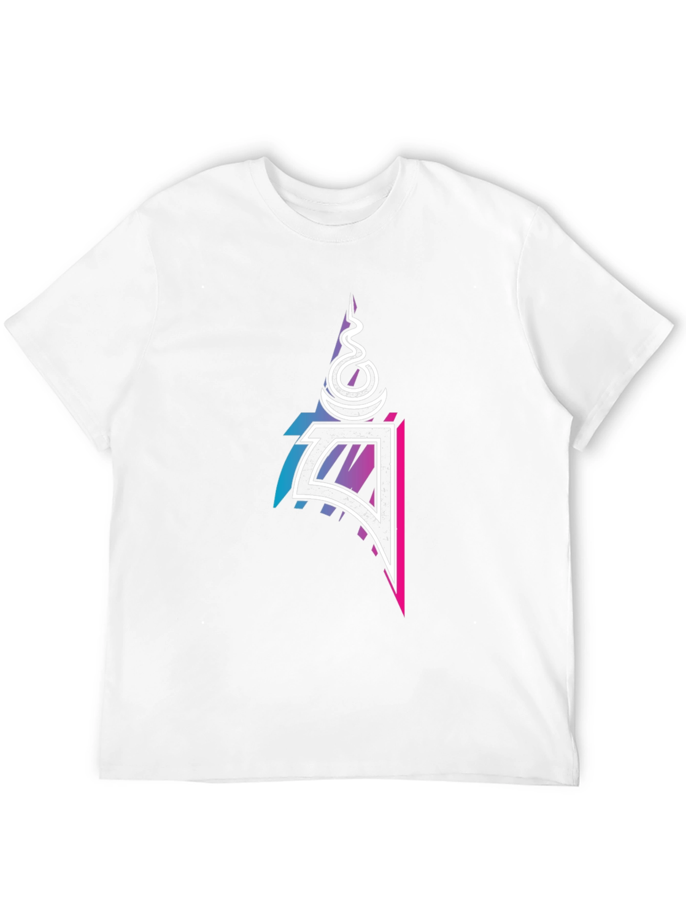 Abstract Symbol Black T-Shirt