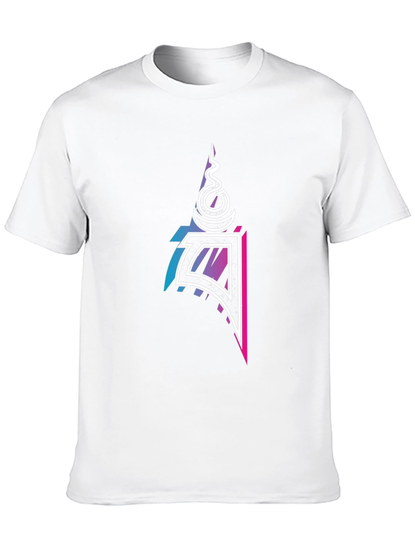Abstract Symbol Black T-Shirt