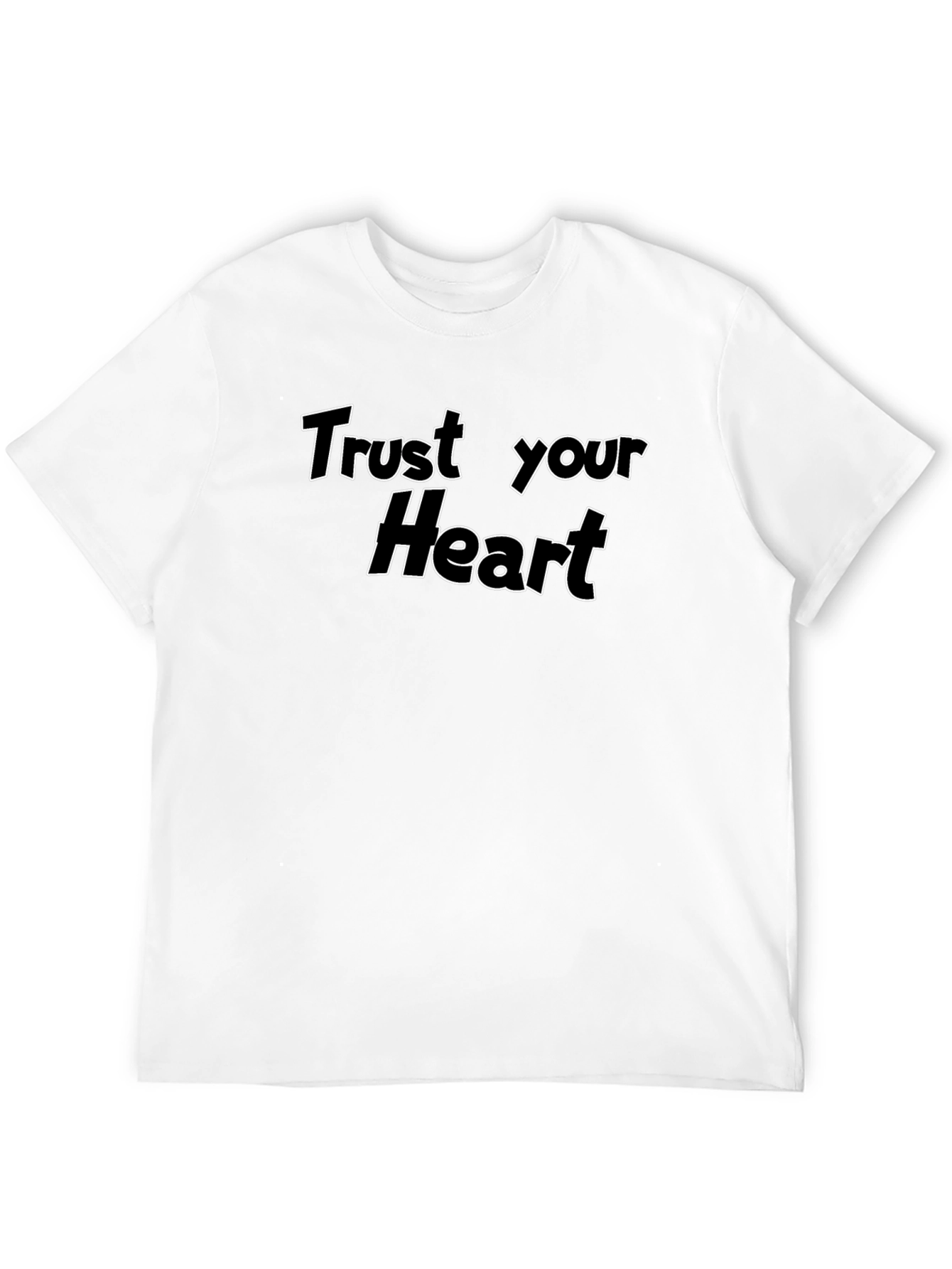 Trust Your Heart Black T-Shirt