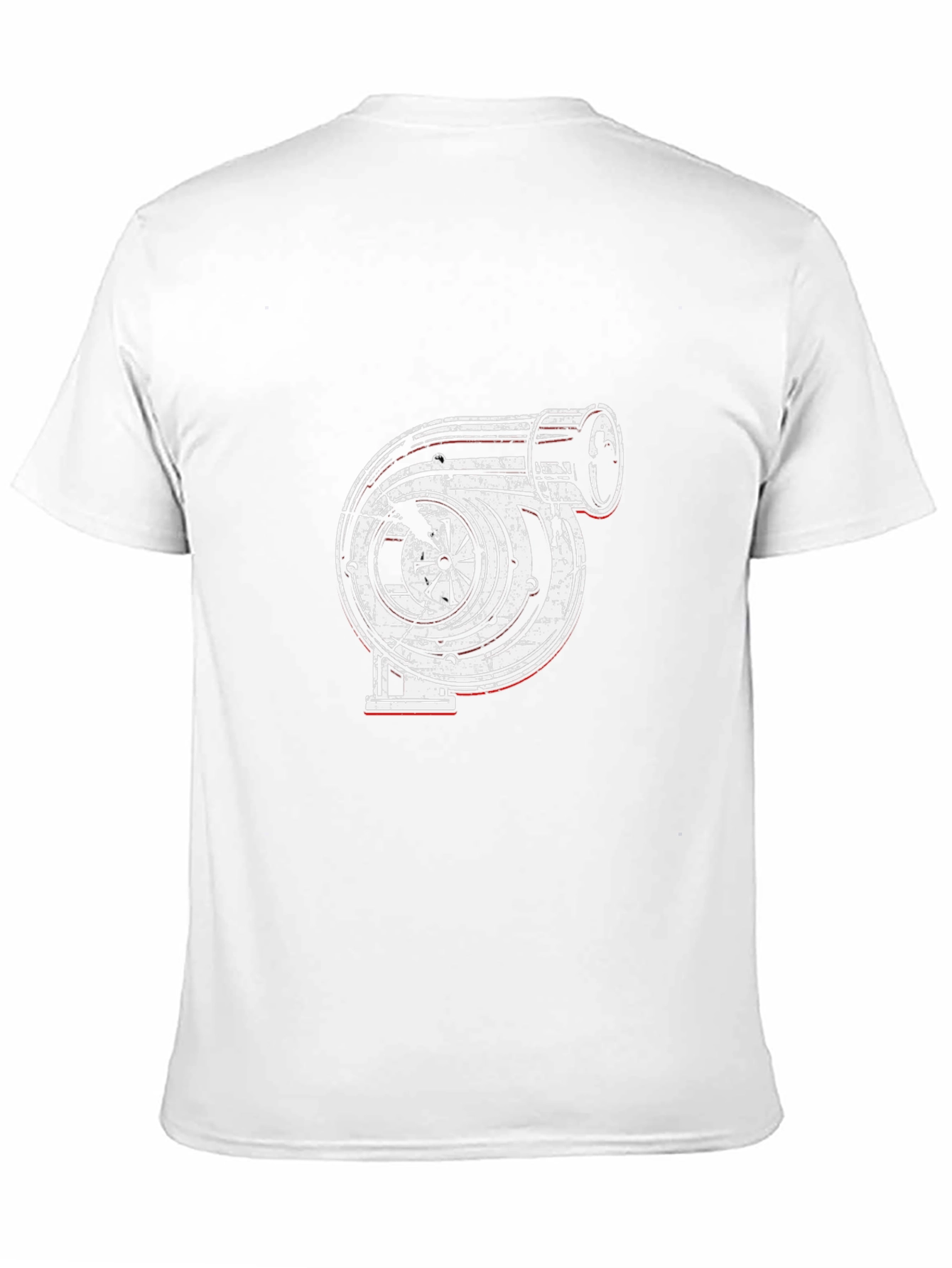 Turbo Engine Graphic T-Shirt - Black