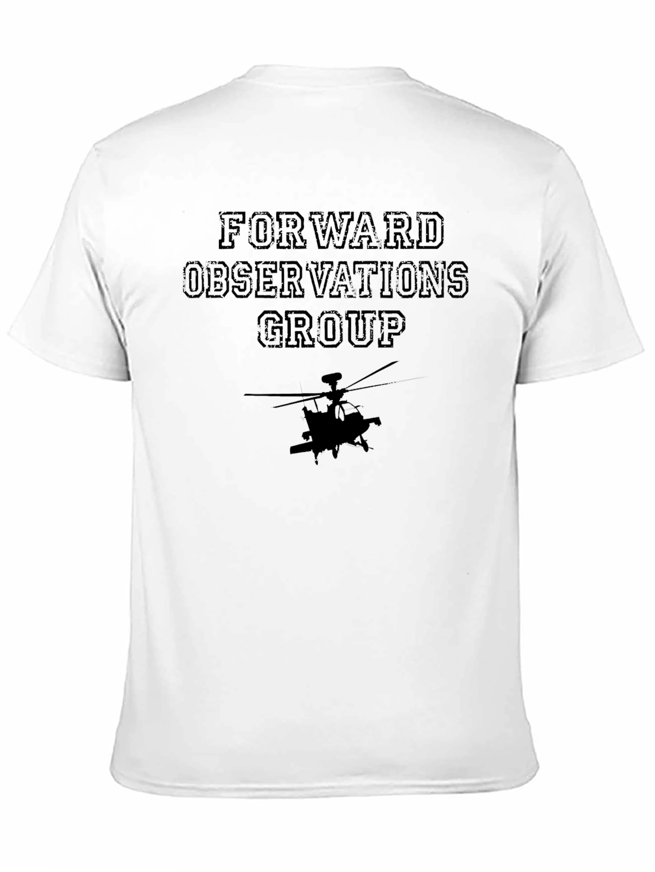 Forward Observations Group Helicopter T-Shirt