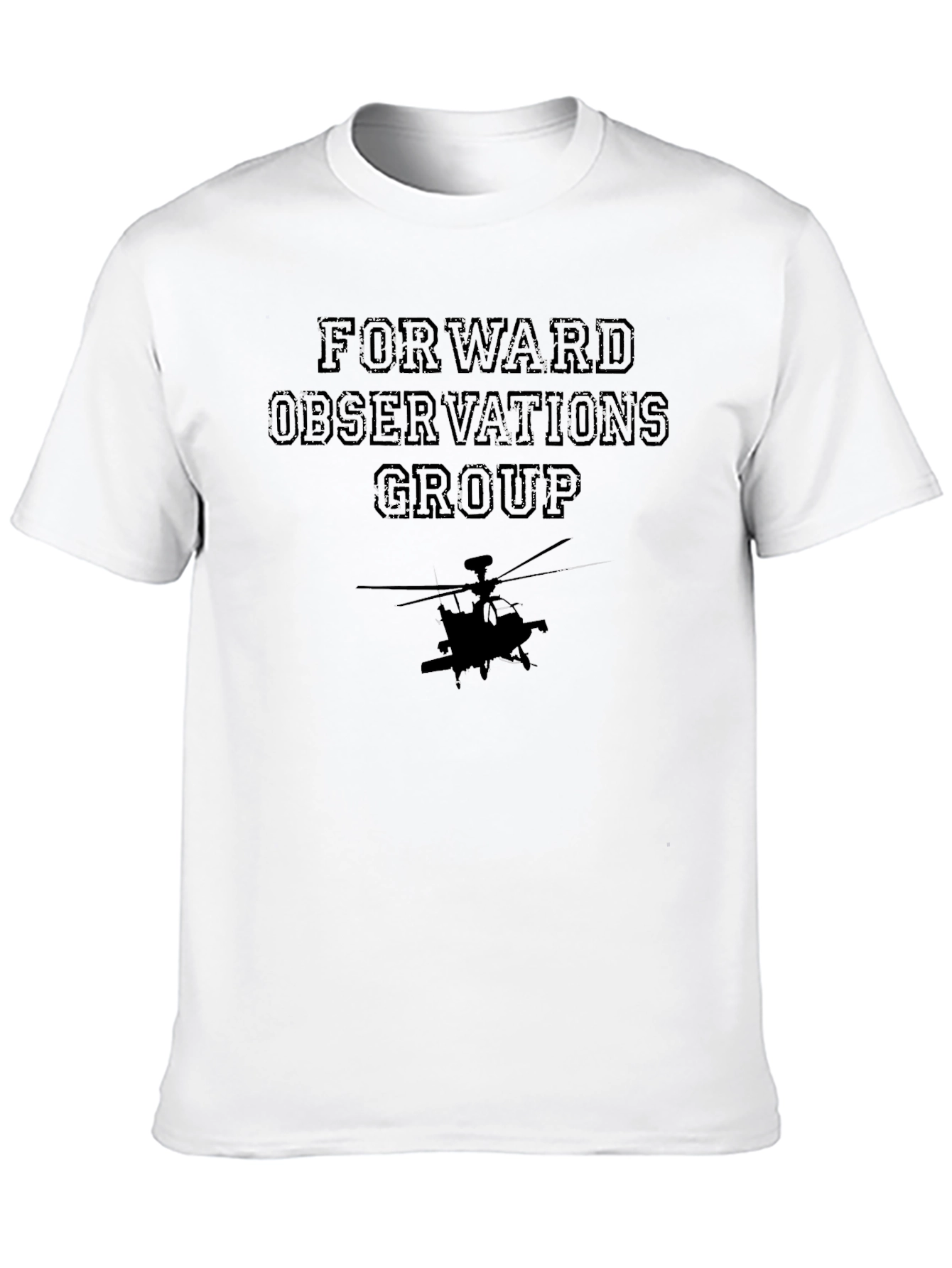 Forward Observations Group Helicopter T-Shirt