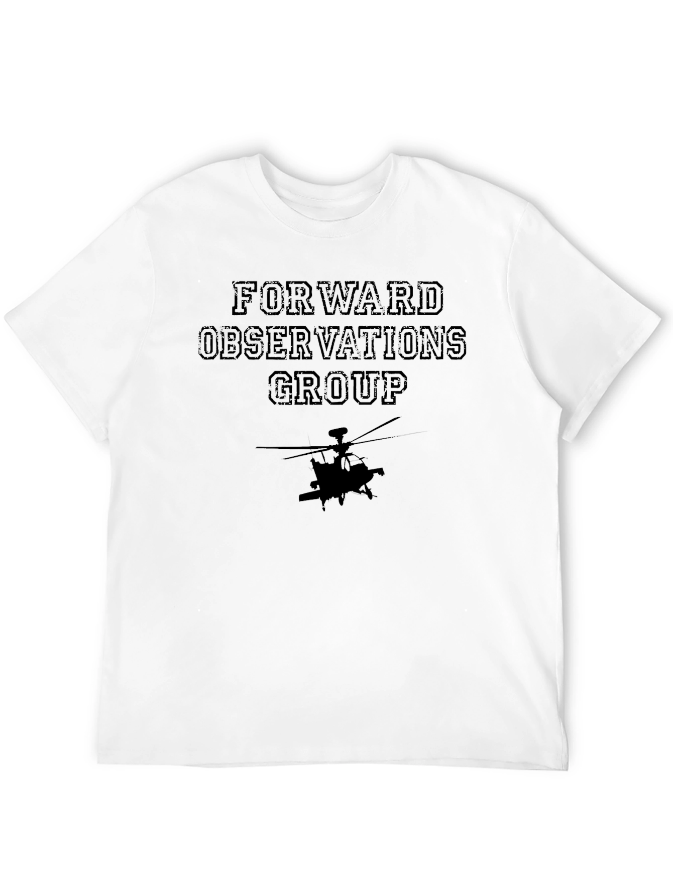 Forward Observations Group Helicopter T-Shirt