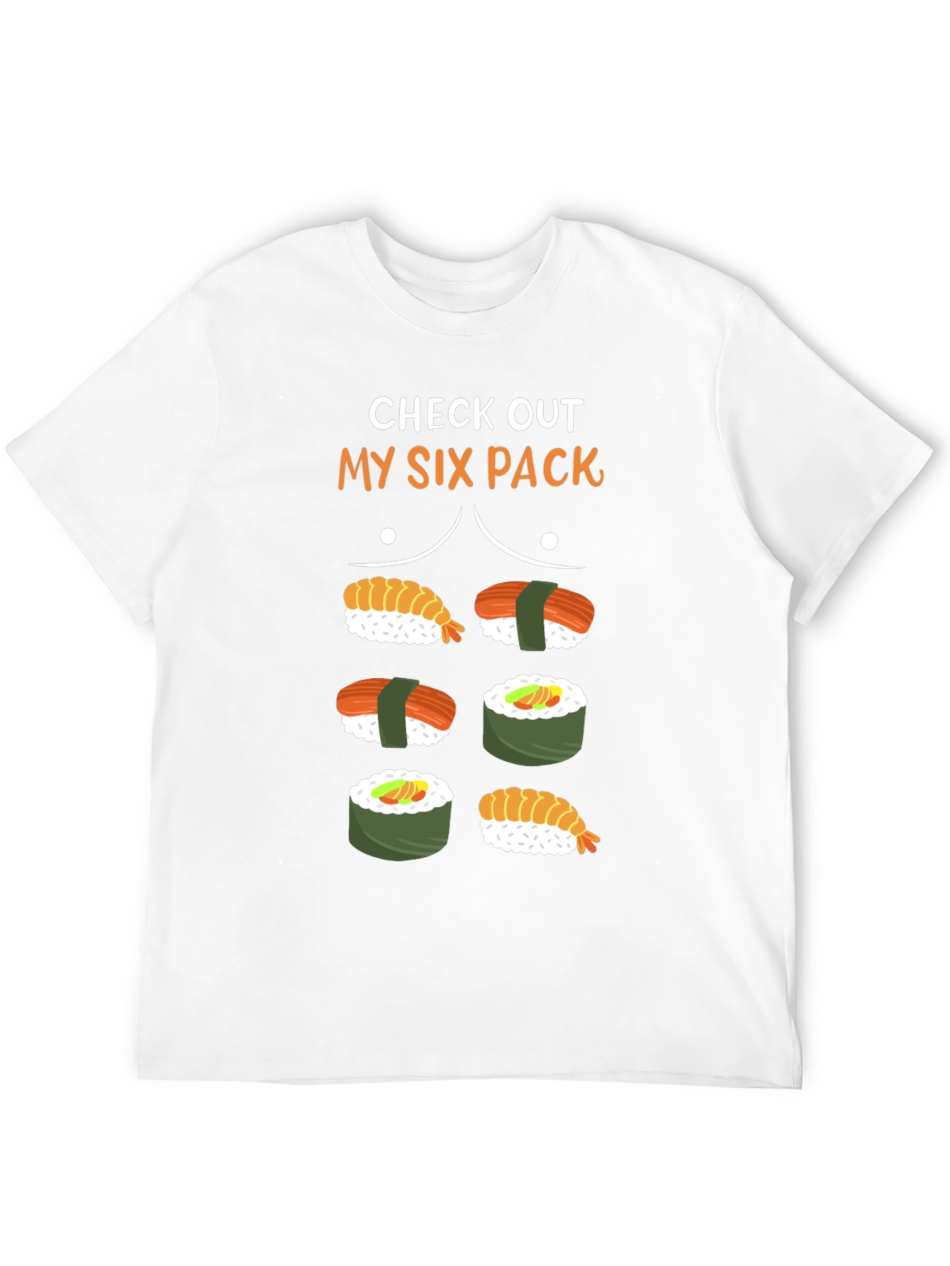 Sushi Six Pack Graphic T-Shirt