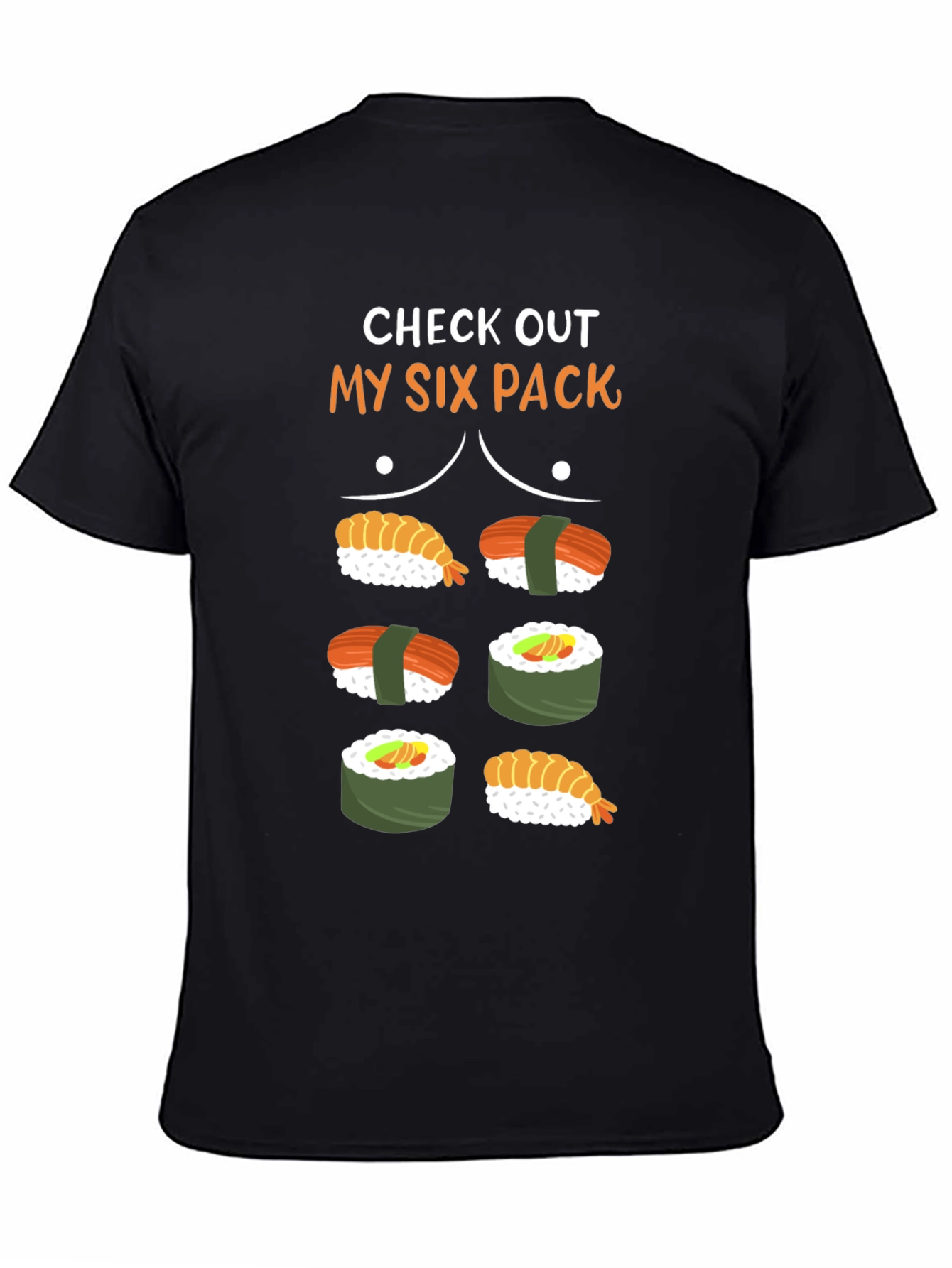 Sushi Six Pack Graphic T-Shirt
