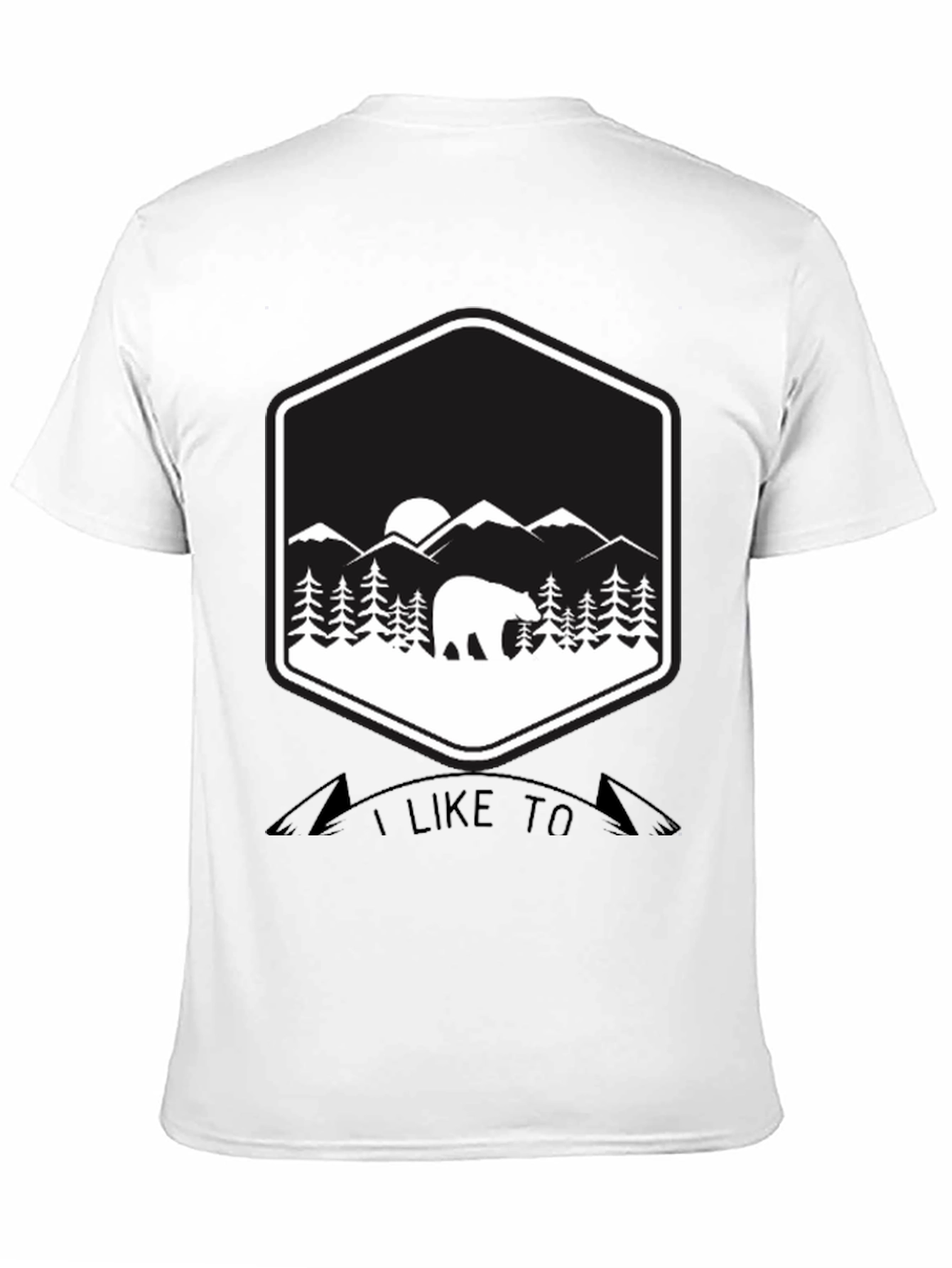 Bear Mountain Graphic Tee - Nature Lover T-Shirt
