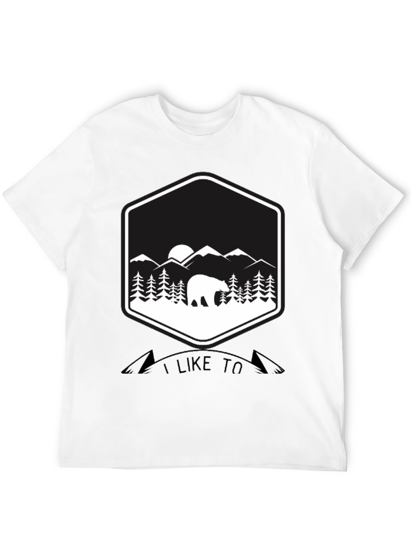 Bear Mountain Graphic Tee - Nature Lover T-Shirt