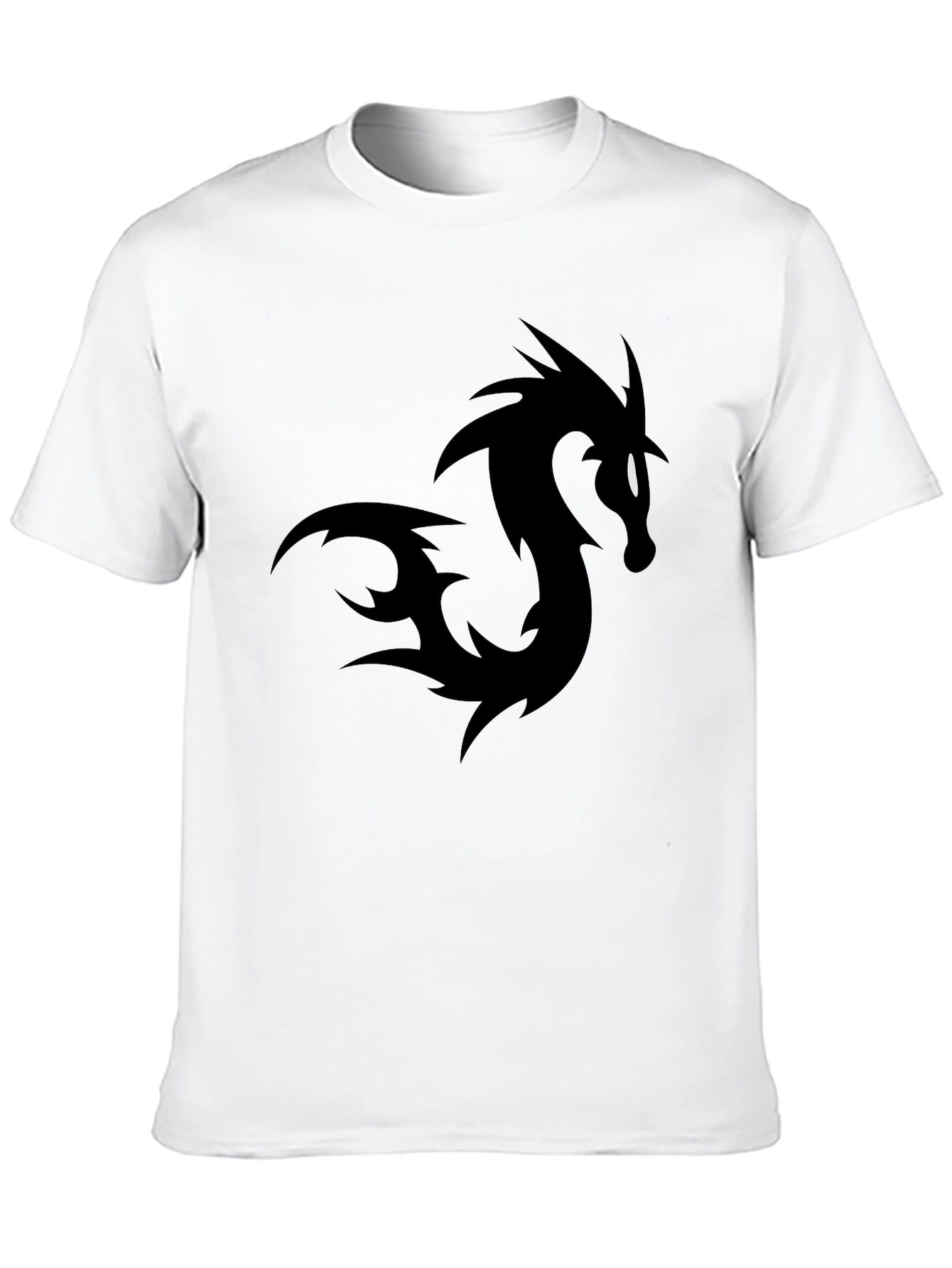 Black Dragon Graphic Tee - Casual Menswear
