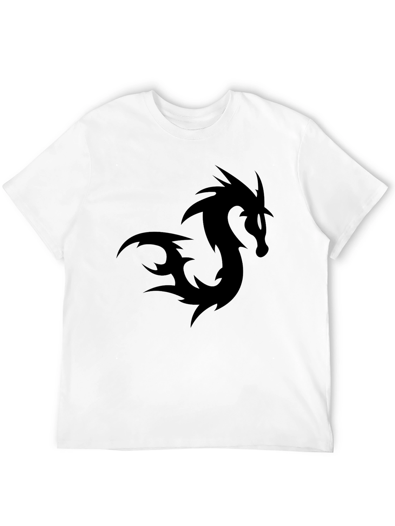 Black Dragon Graphic Tee - Casual Menswear