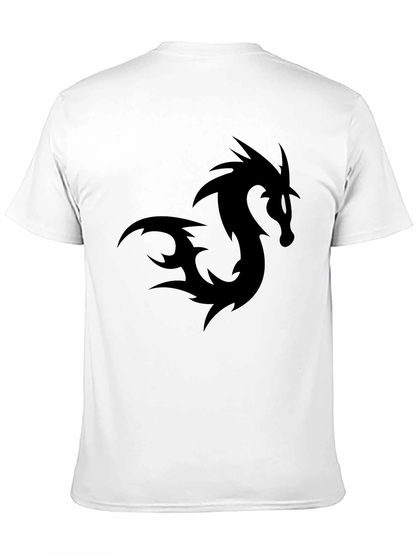 Black Dragon Graphic Tee - Casual Menswear