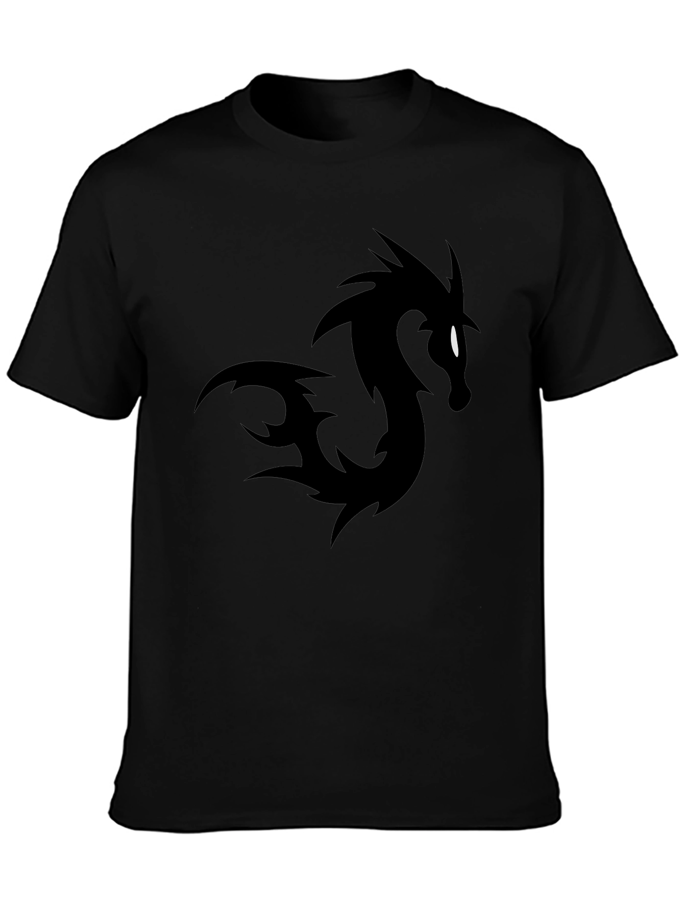 Black Dragon Graphic Tee - Casual Menswear
