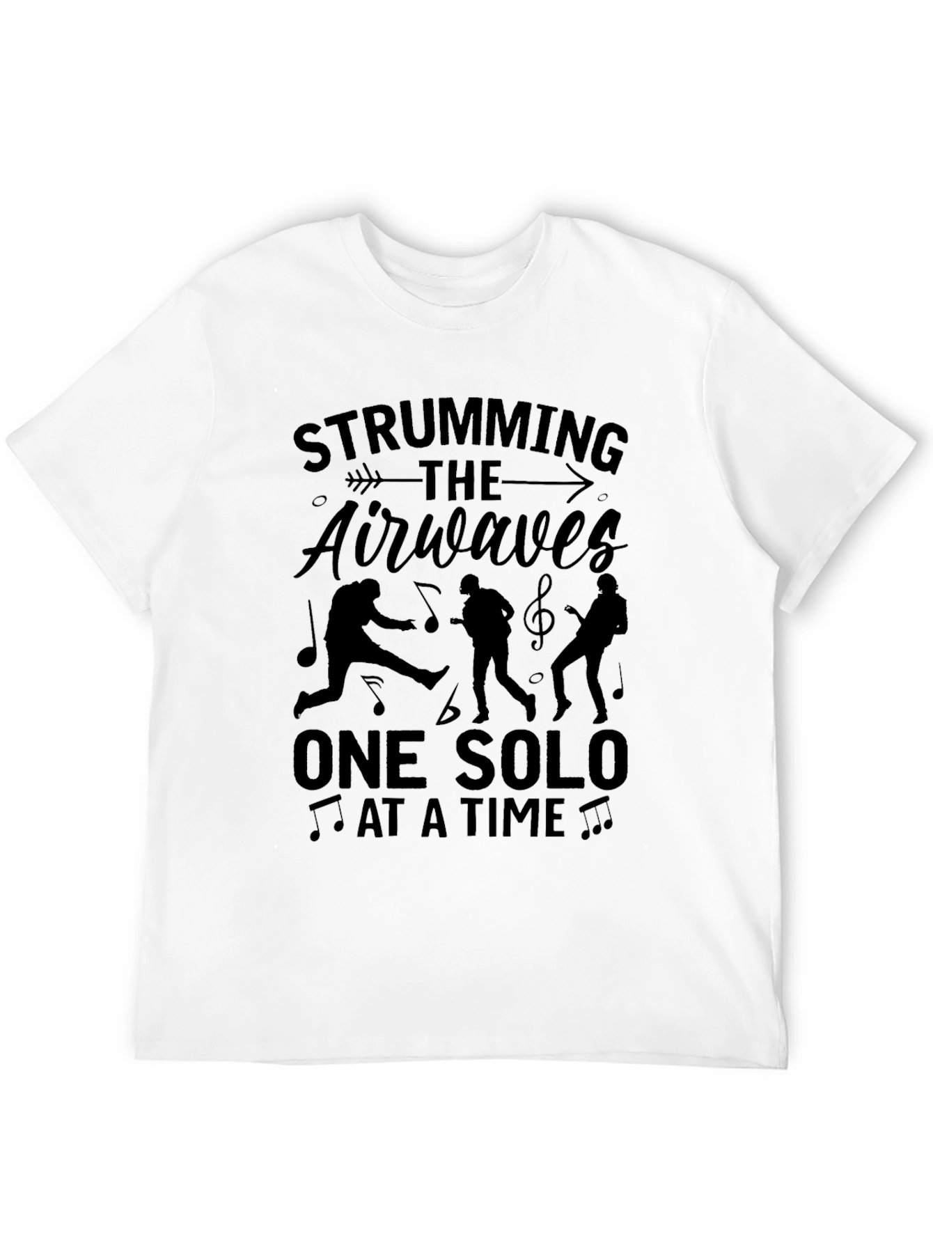 Strumming the Airwaves Graphic T-Shirt
