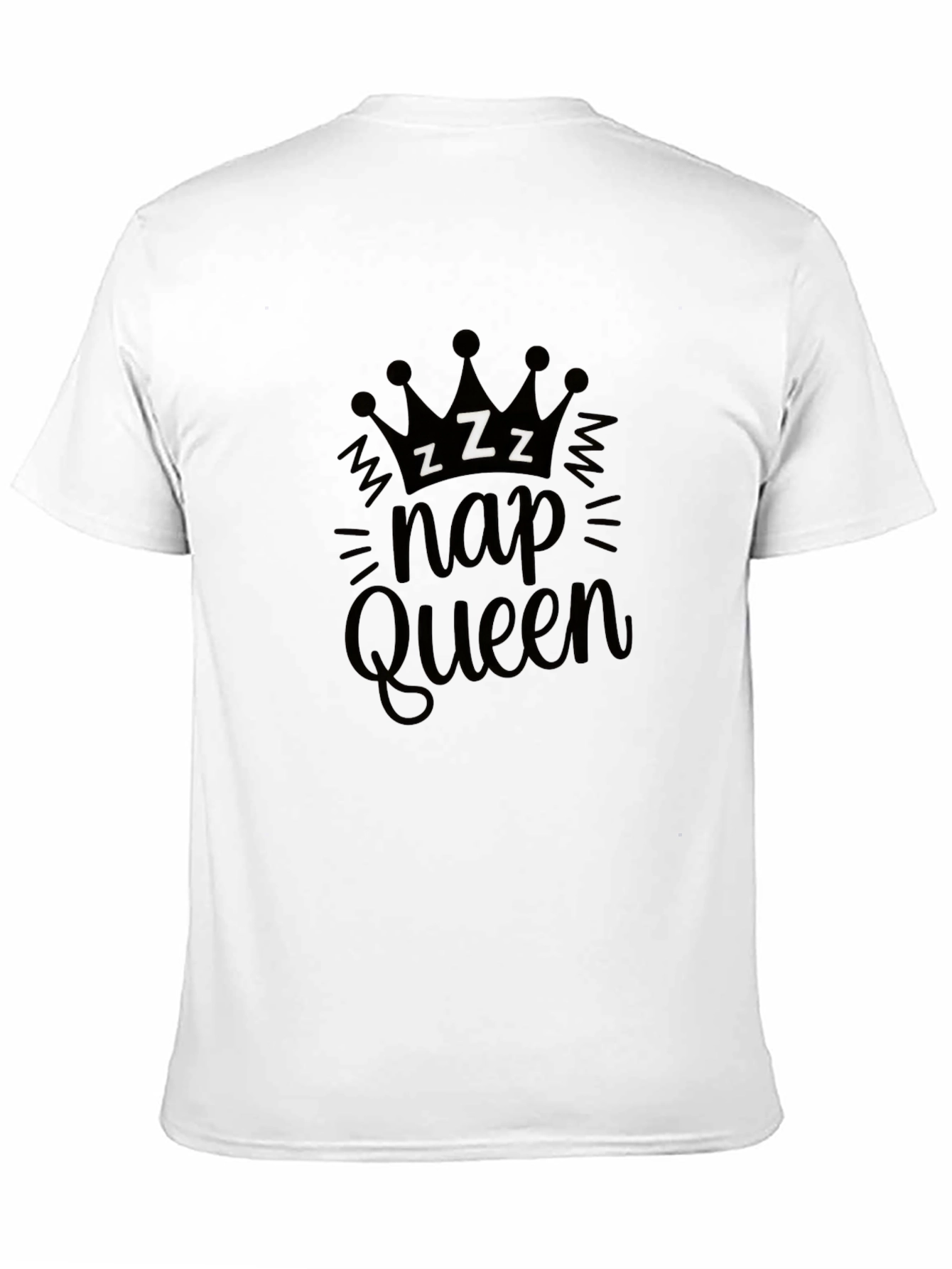 Nap Queen Black Graphic Tee