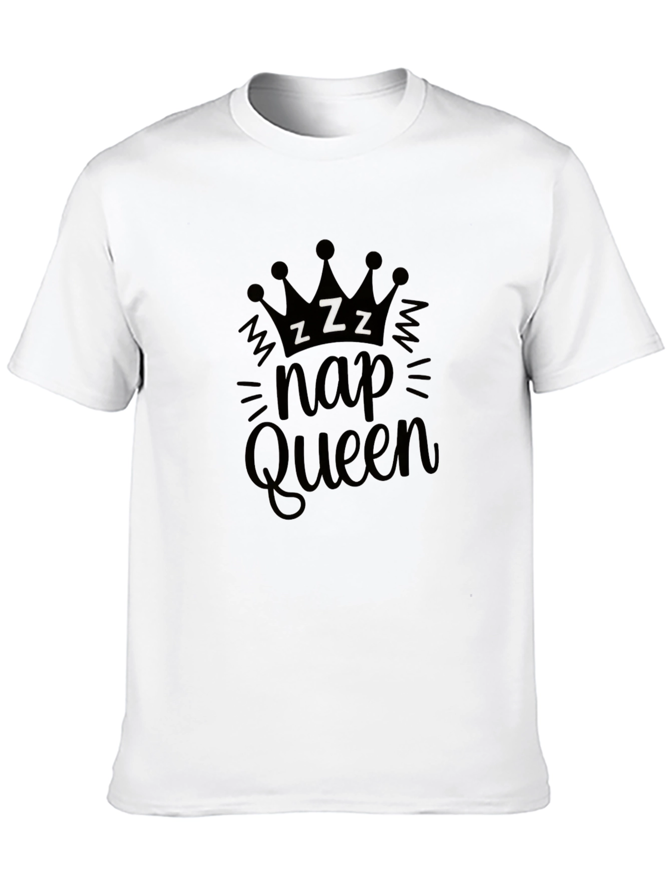 Nap Queen Black Graphic Tee