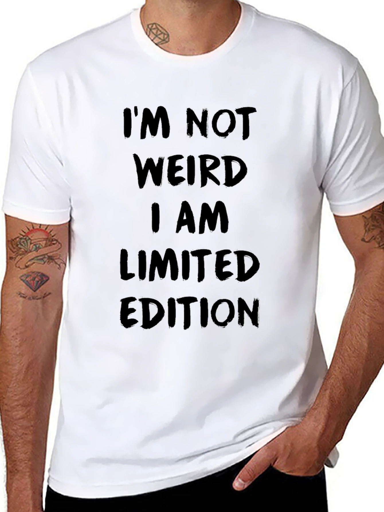 Limited Edition Graphic Tee - Novelty Slogan T-Shirt