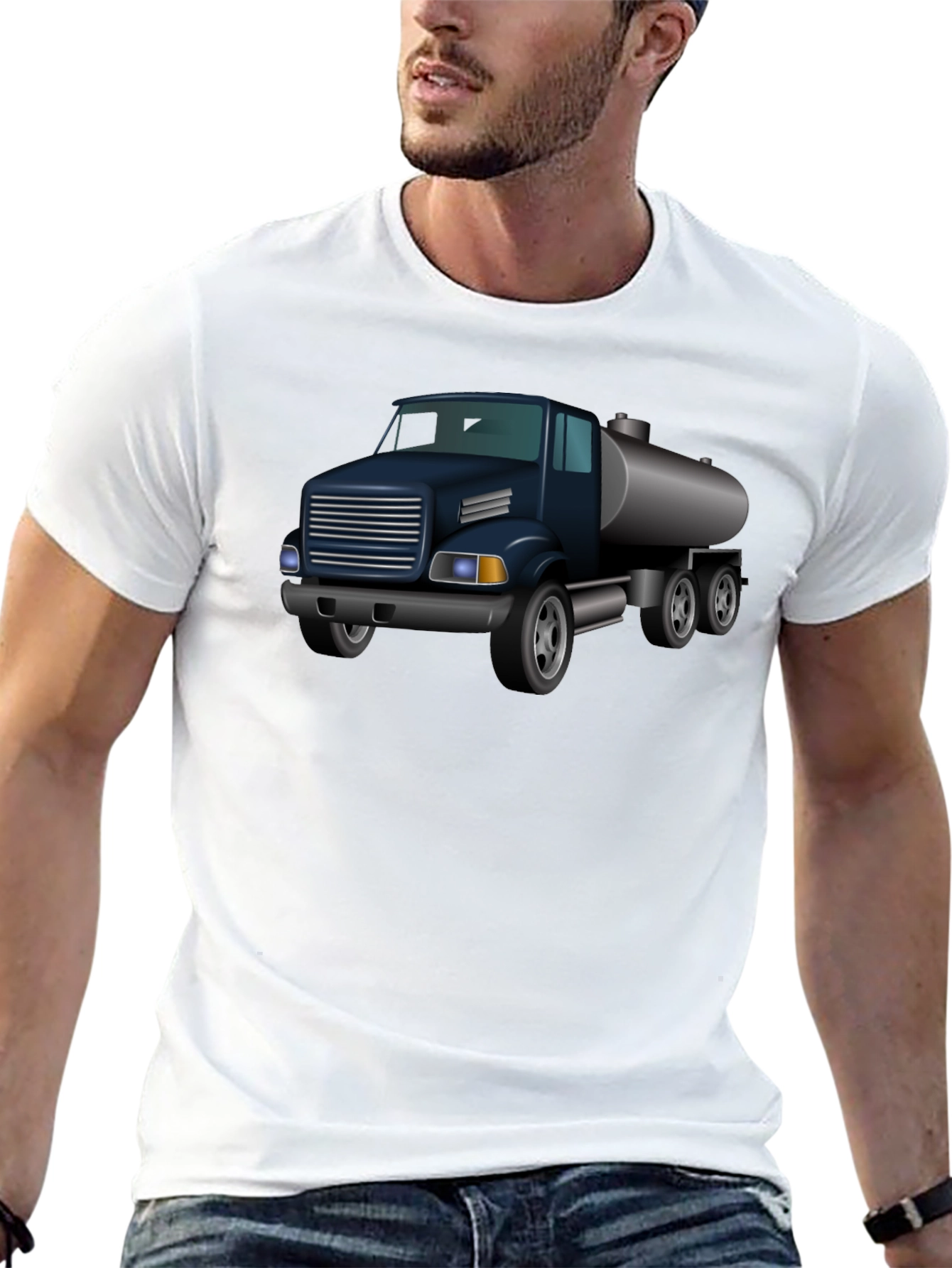 Truck Graphic Black T-Shirt