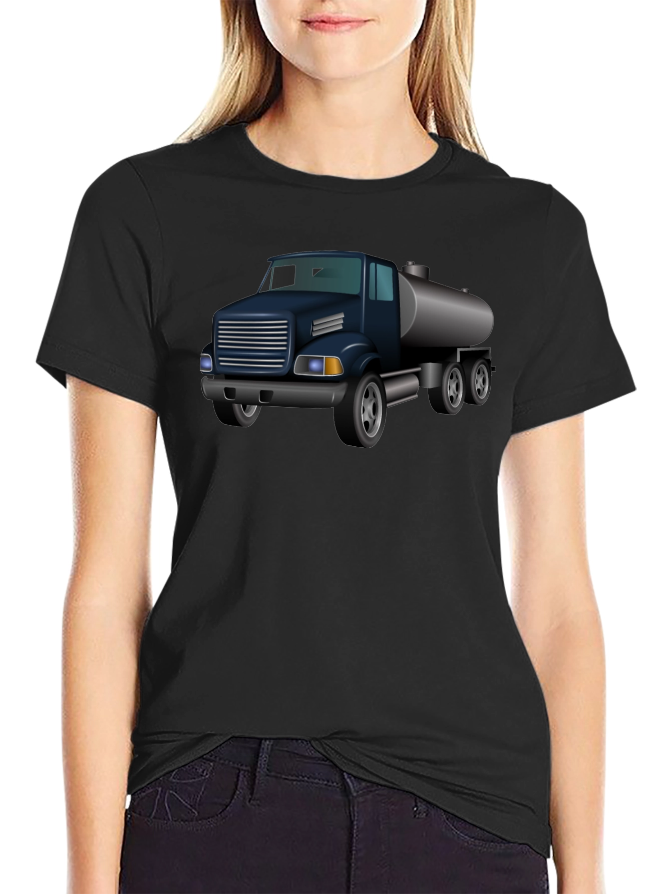 Truck Graphic Black T-Shirt