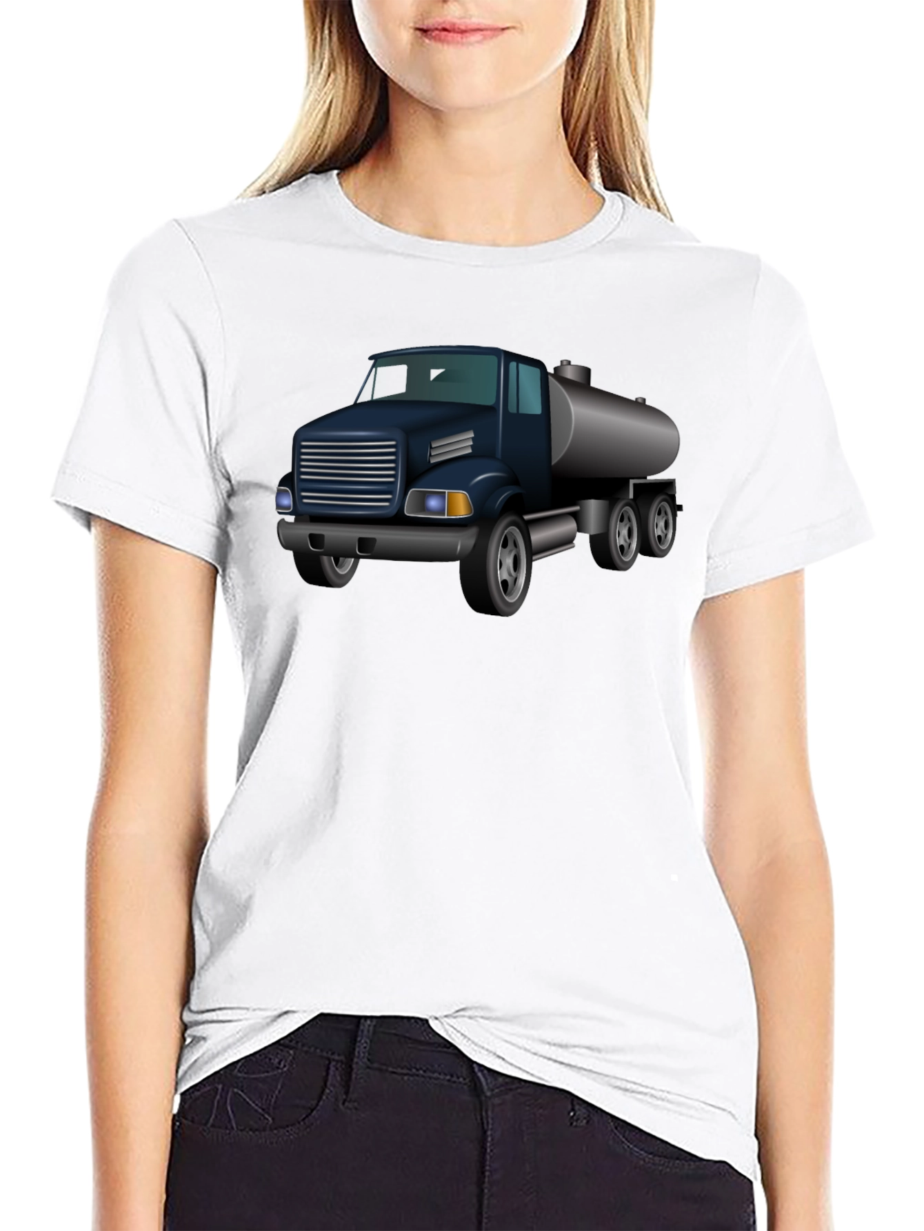 Truck Graphic Black T-Shirt