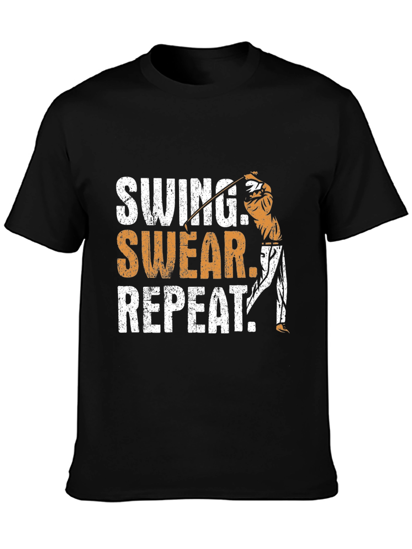 Swing Swear Repeat Golfing T-Shirt