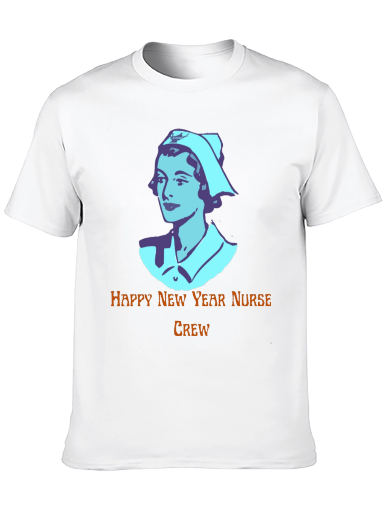 Happy New Year Nurse Crew Black T-Shirt