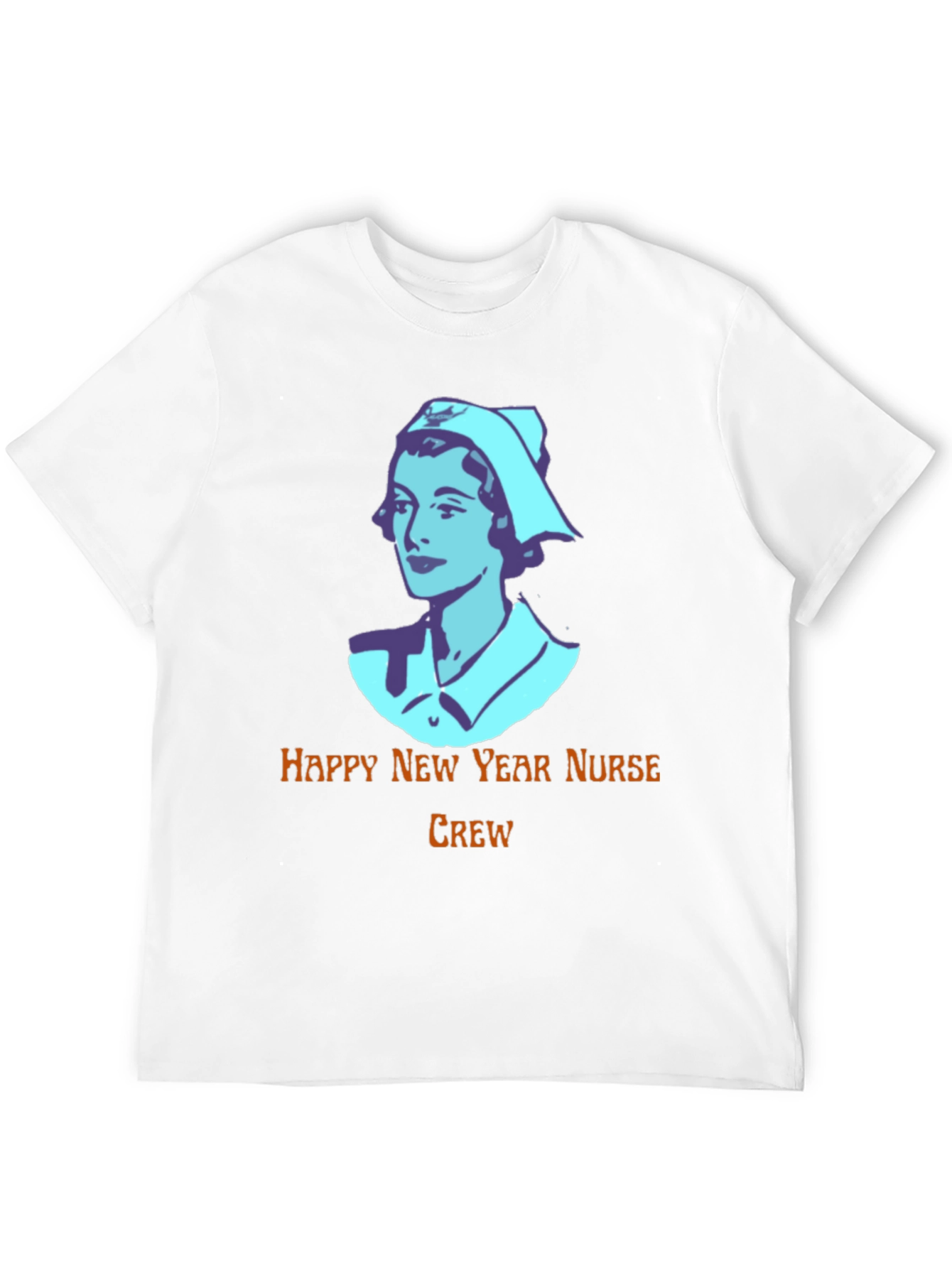 Happy New Year Nurse Crew Black T-Shirt