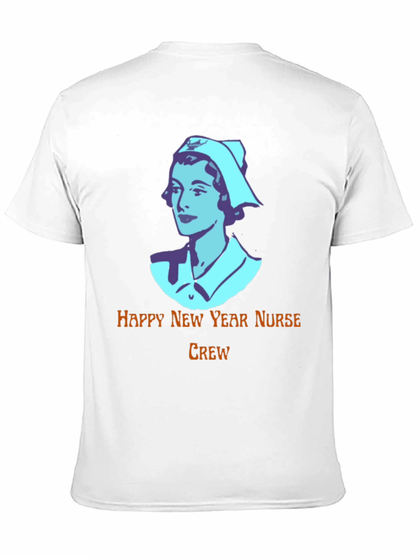 Happy New Year Nurse Crew Black T-Shirt