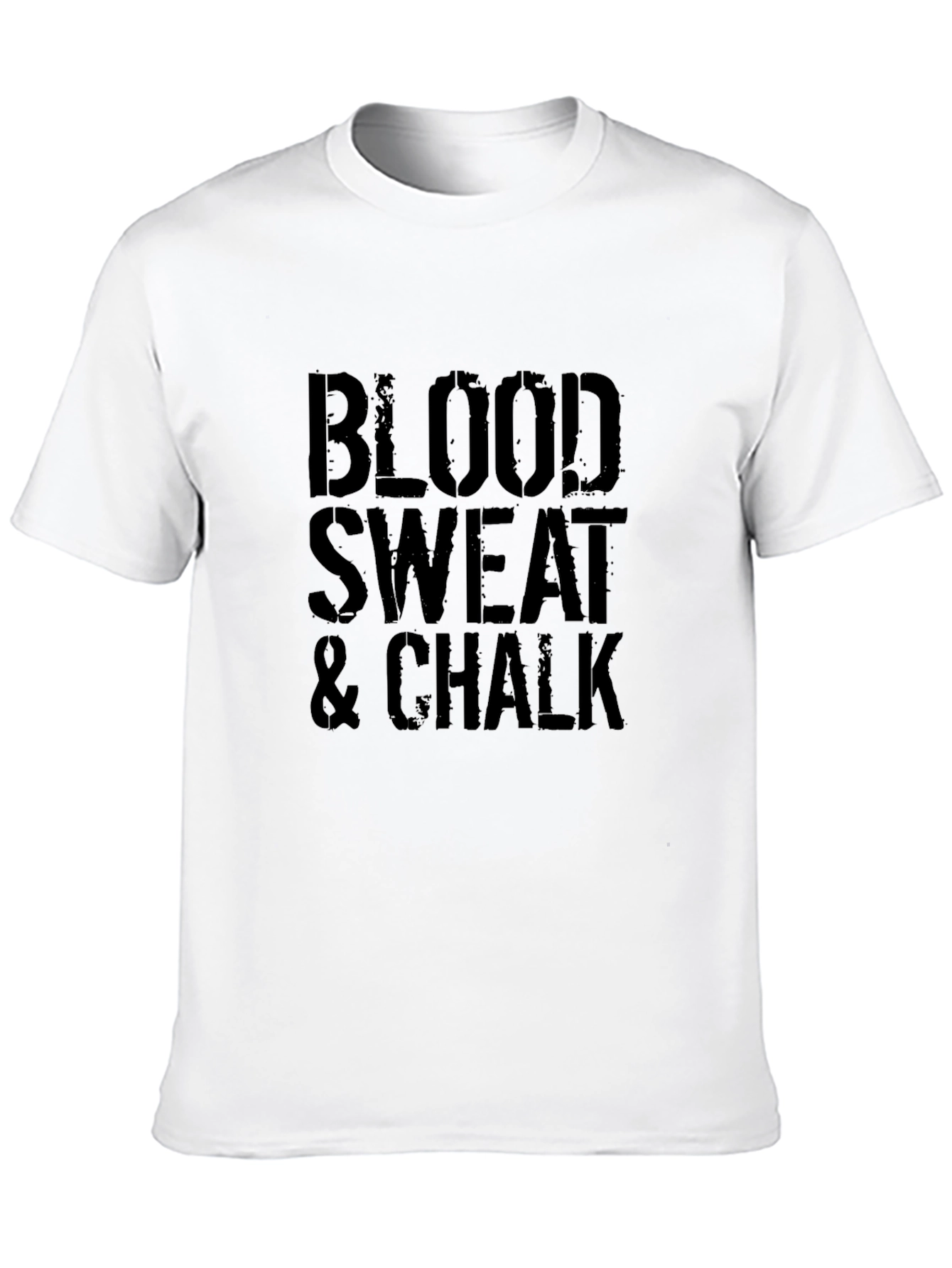 Blood Sweat & Chalk Black Graphic Tee