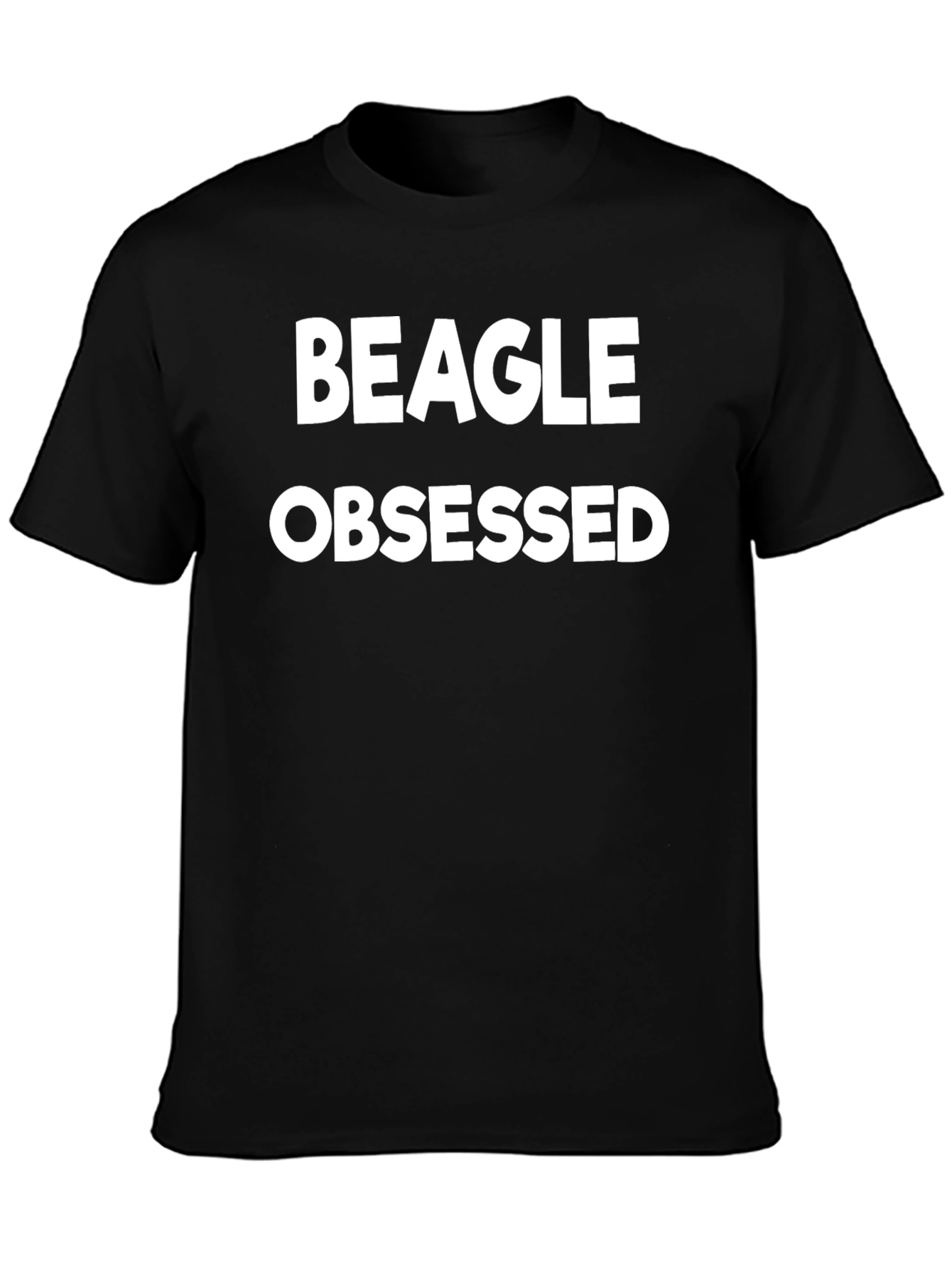 Beagle Obsessed Graphic Tee - Unisex Cotton T-Shirt