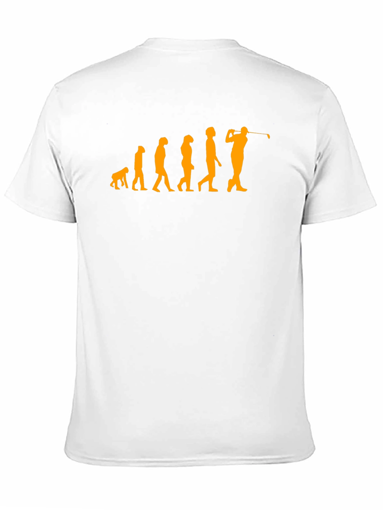 Golf Evolution T-Shirt - Black Cotton Tee