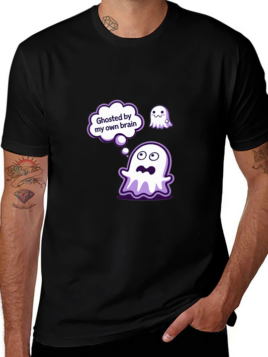 Ghosted by My Own Brain T-Shirt - Funny Graphic Tee