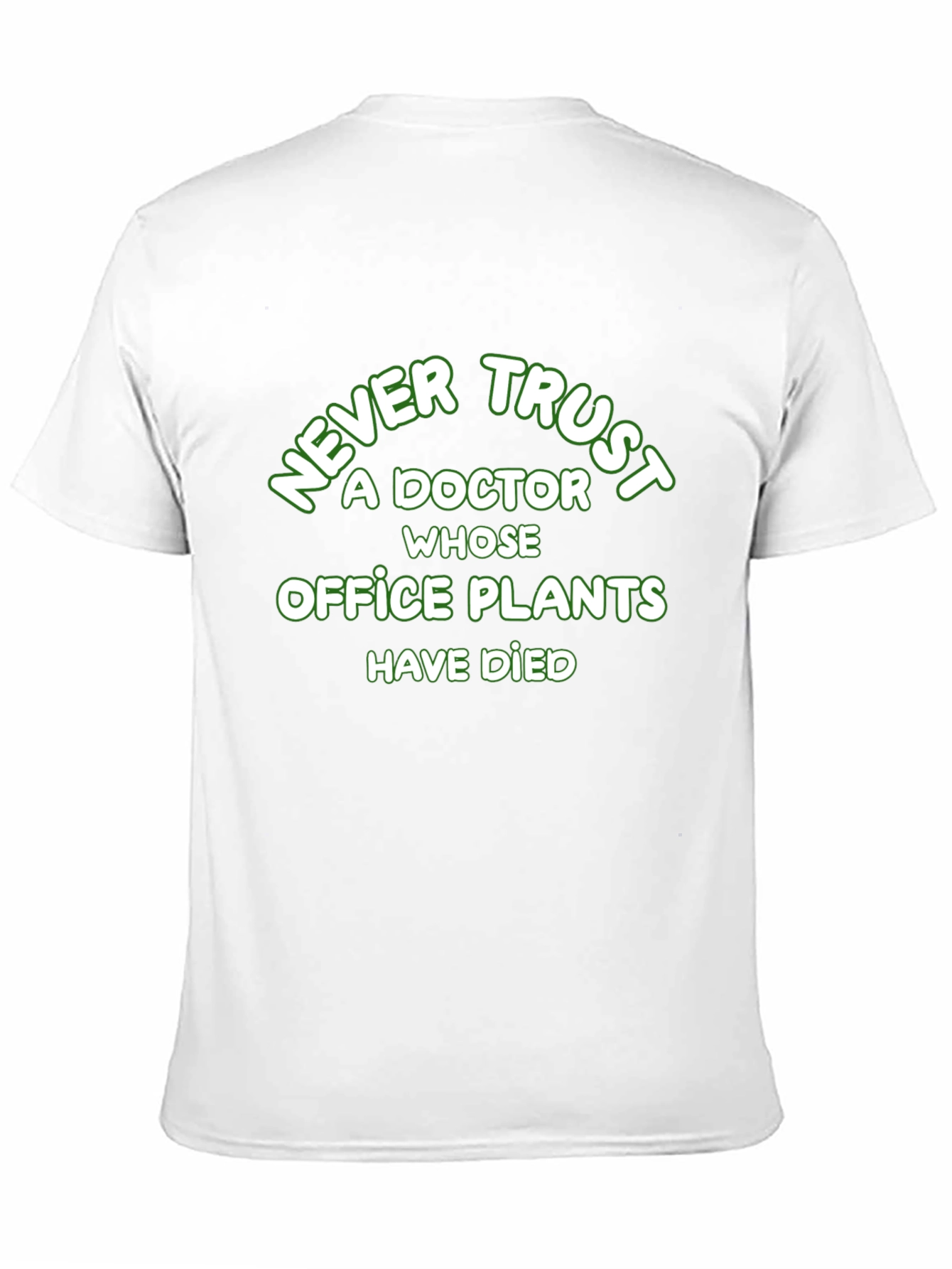 Funny Doctor Office Plants Graphic T-Shirt