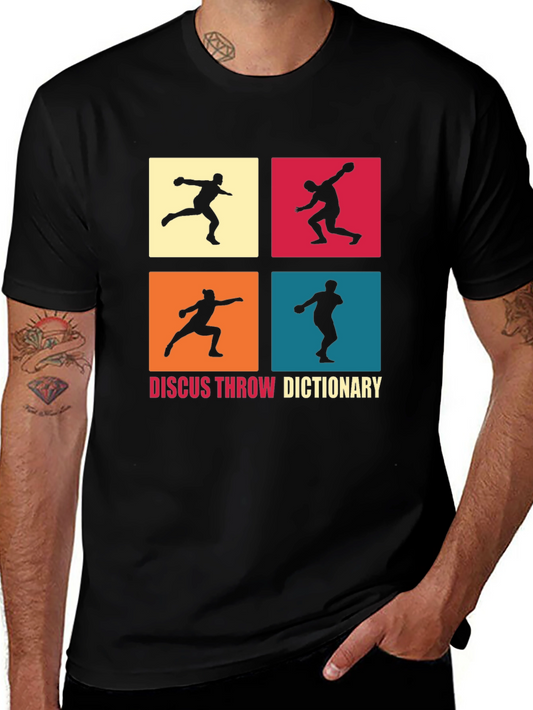 Discus Throw Dictionary Graphic T-Shirt