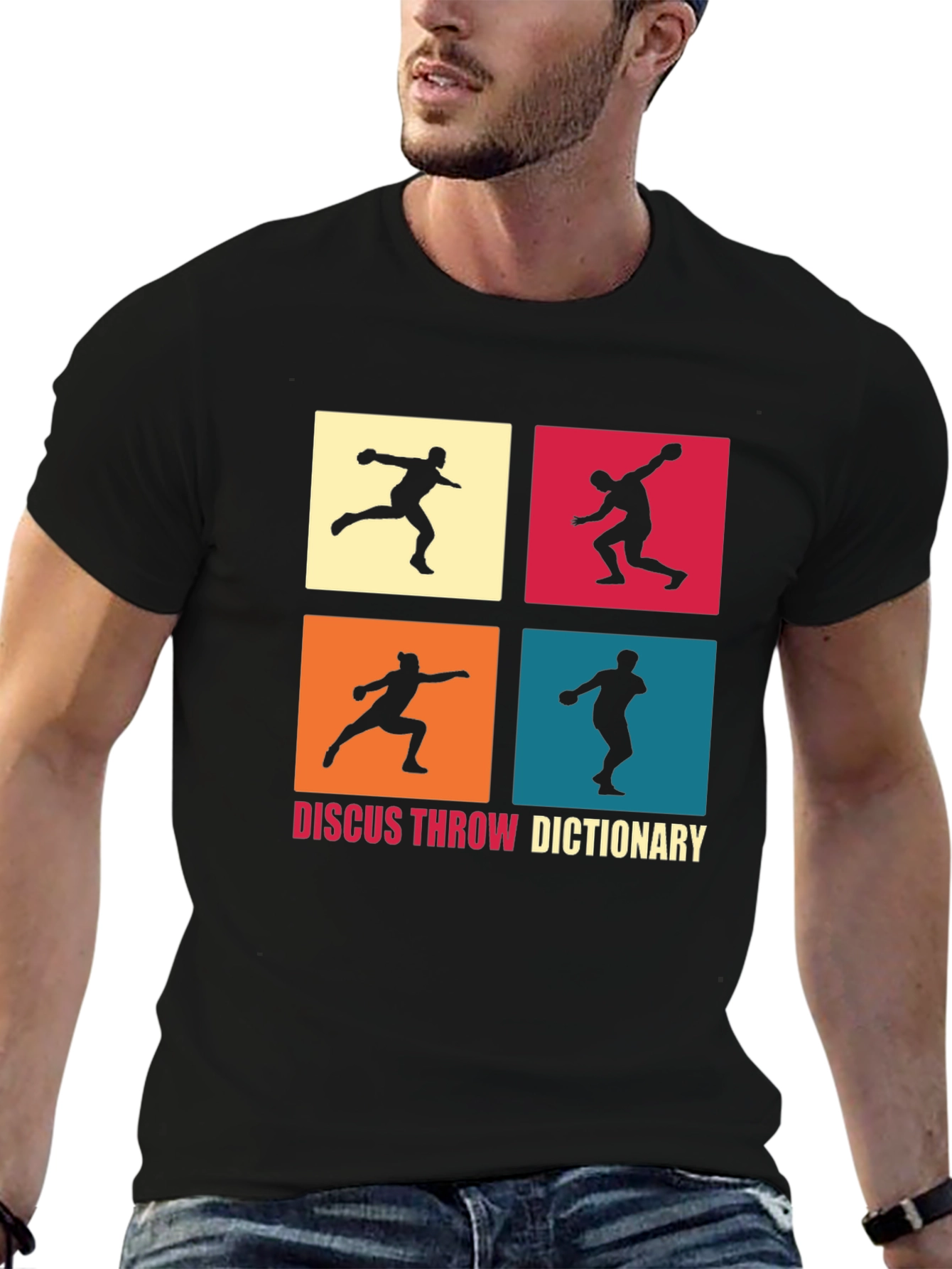 Discus Throw Dictionary Graphic T-Shirt