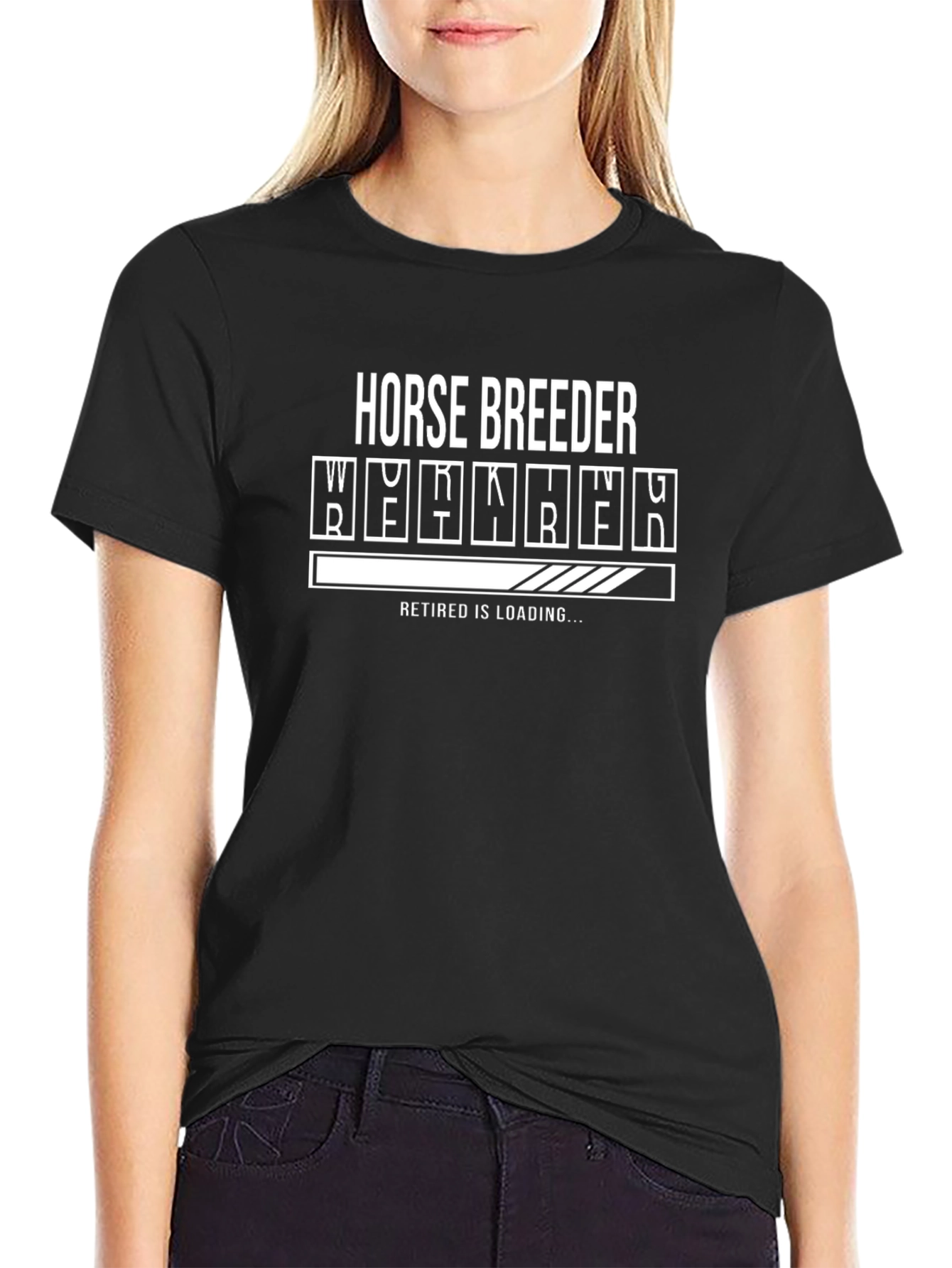 Horse Breeder Retirement Loading T-Shirt