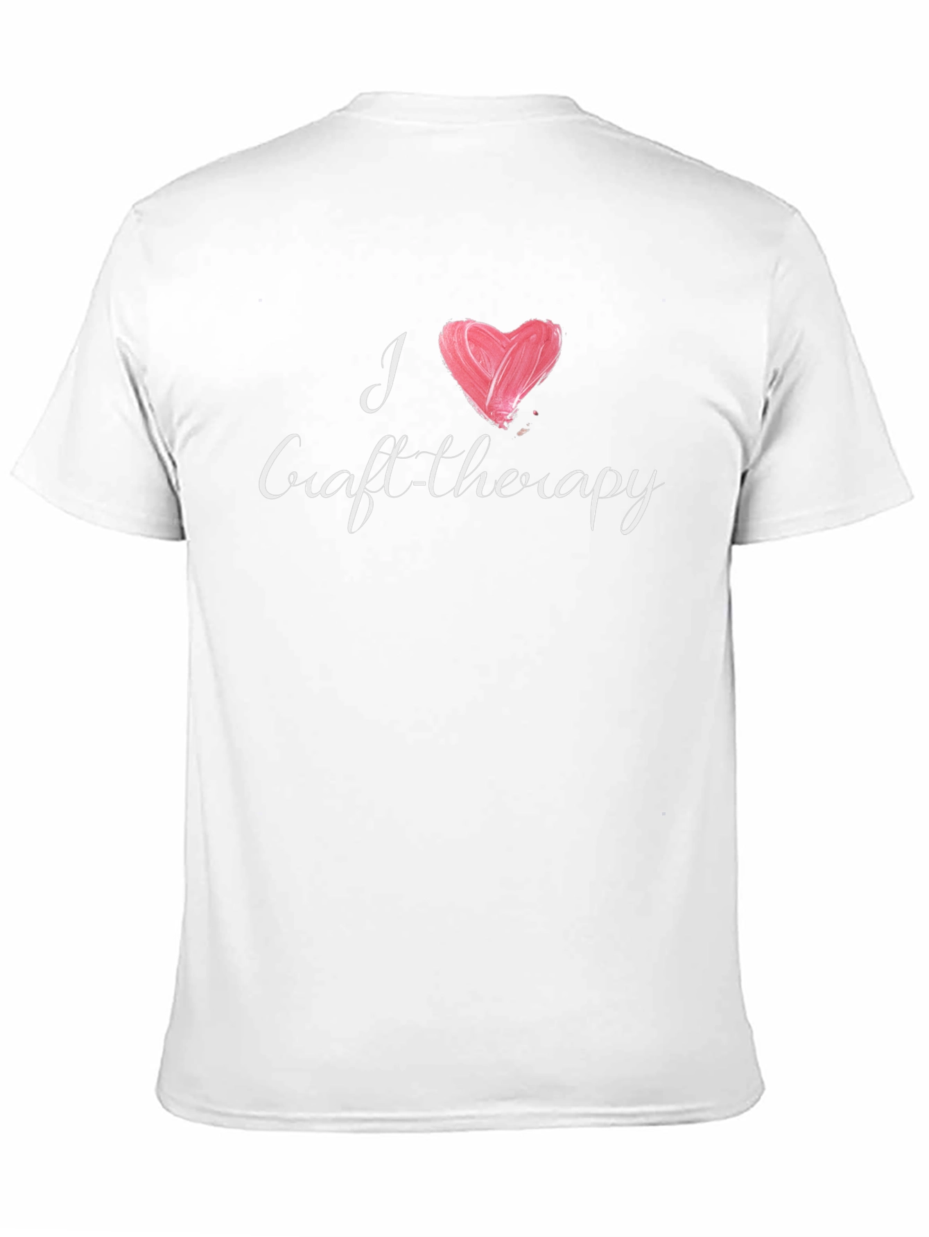 I Love Craft Therapy Black T-Shirt