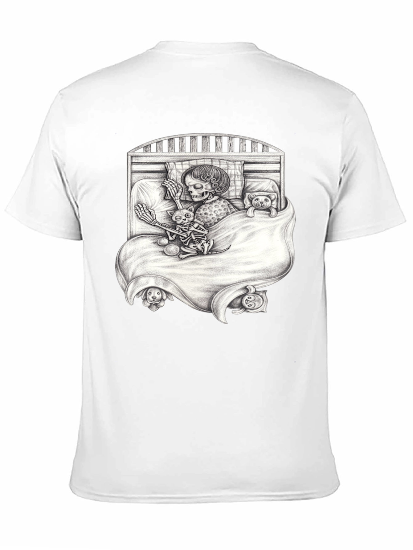 Skeleton Bedtime Story T-Shirt