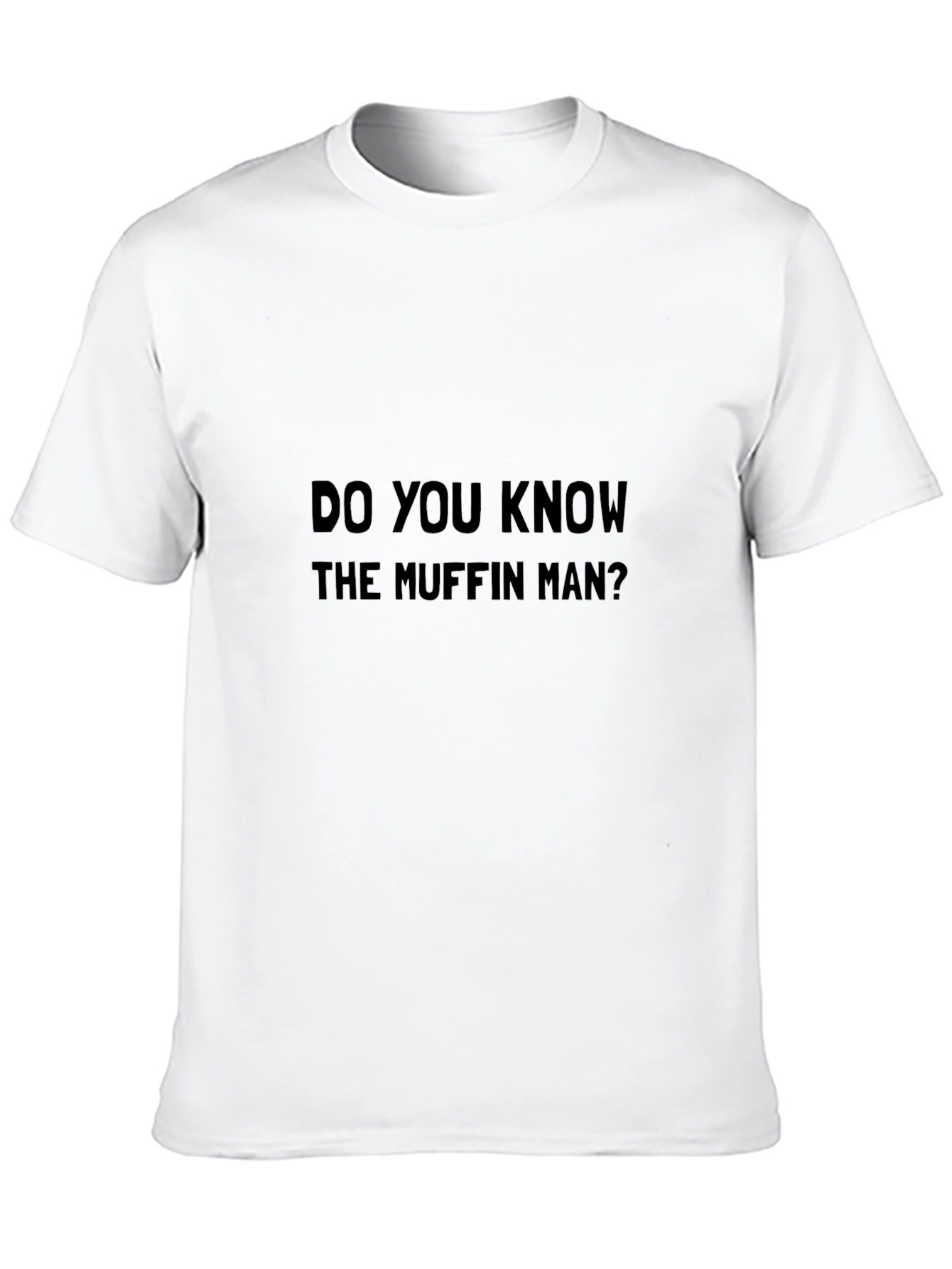 Muffin Man T-Shirt - Classic Rhyme Tee