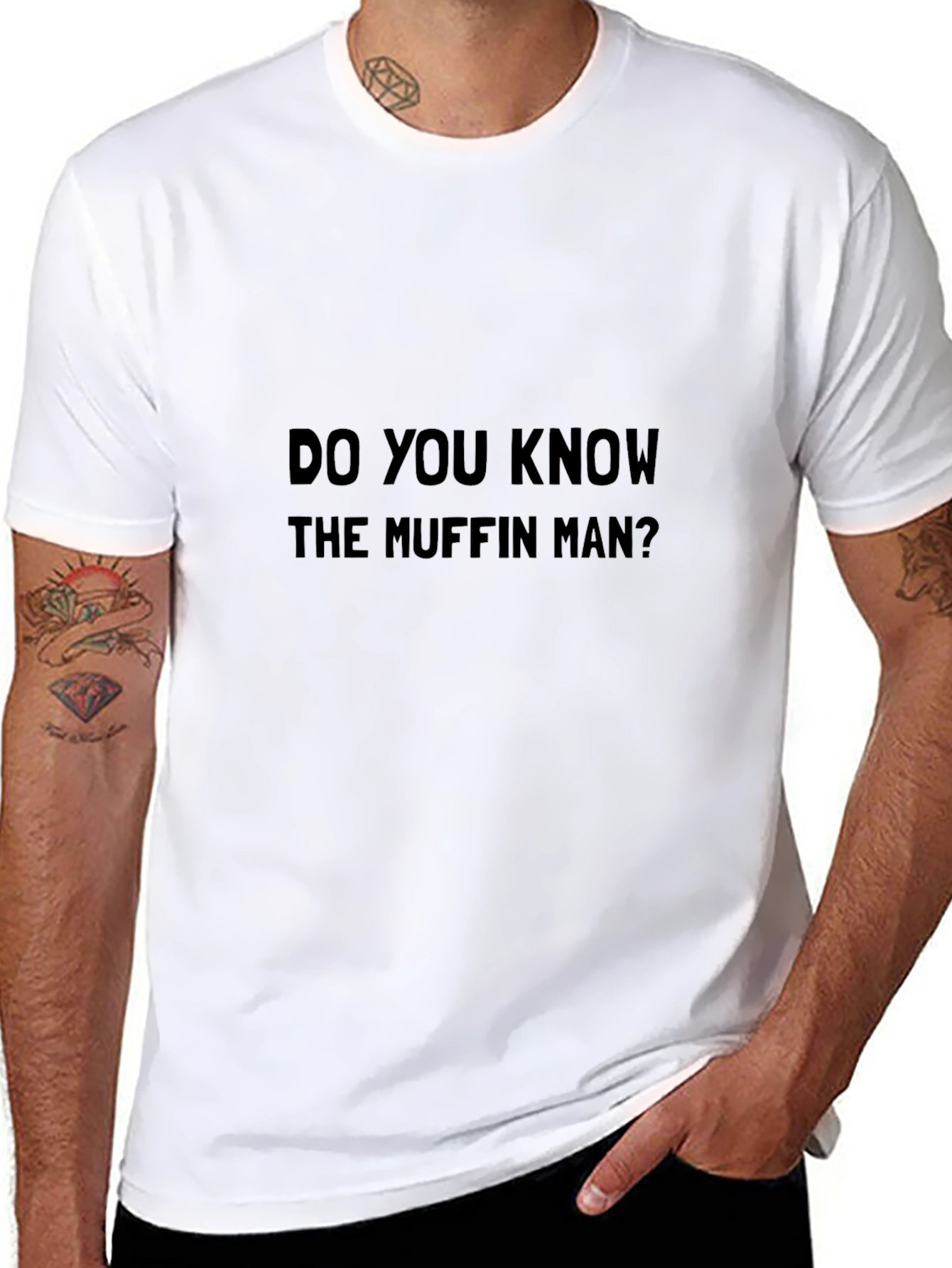 Muffin Man T-Shirt - Classic Rhyme Tee