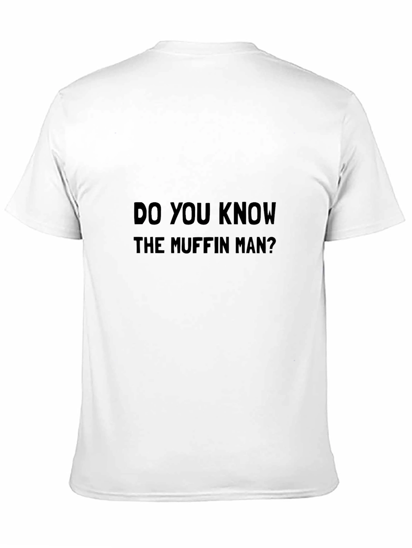 Muffin Man T-Shirt - Classic Rhyme Tee