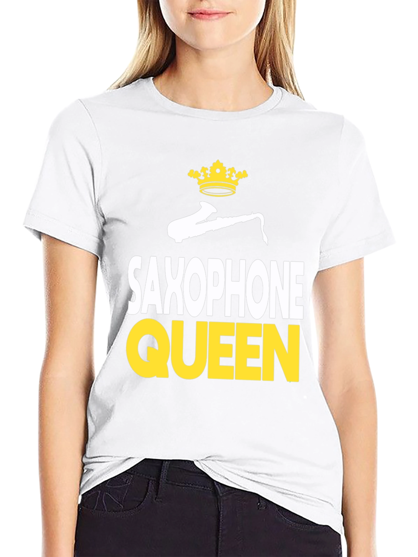 Saxophone Queen Graphic T-Shirt