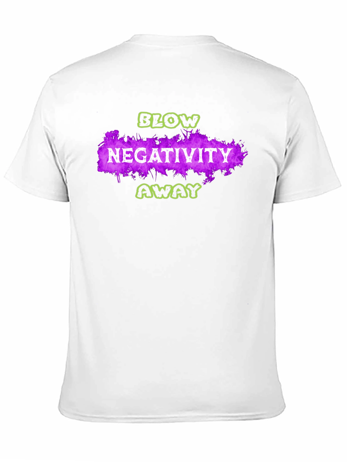 Blow Negativity Away Graphic T-Shirt